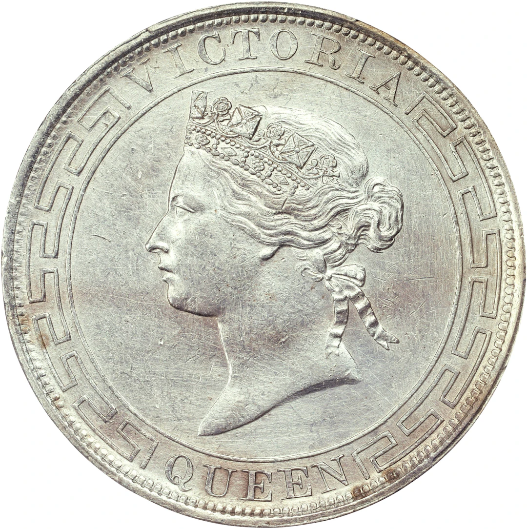 (t) HONG KONG (SAR). Dollar, 1867. Hong Kong Mint. Victoria. PCGS