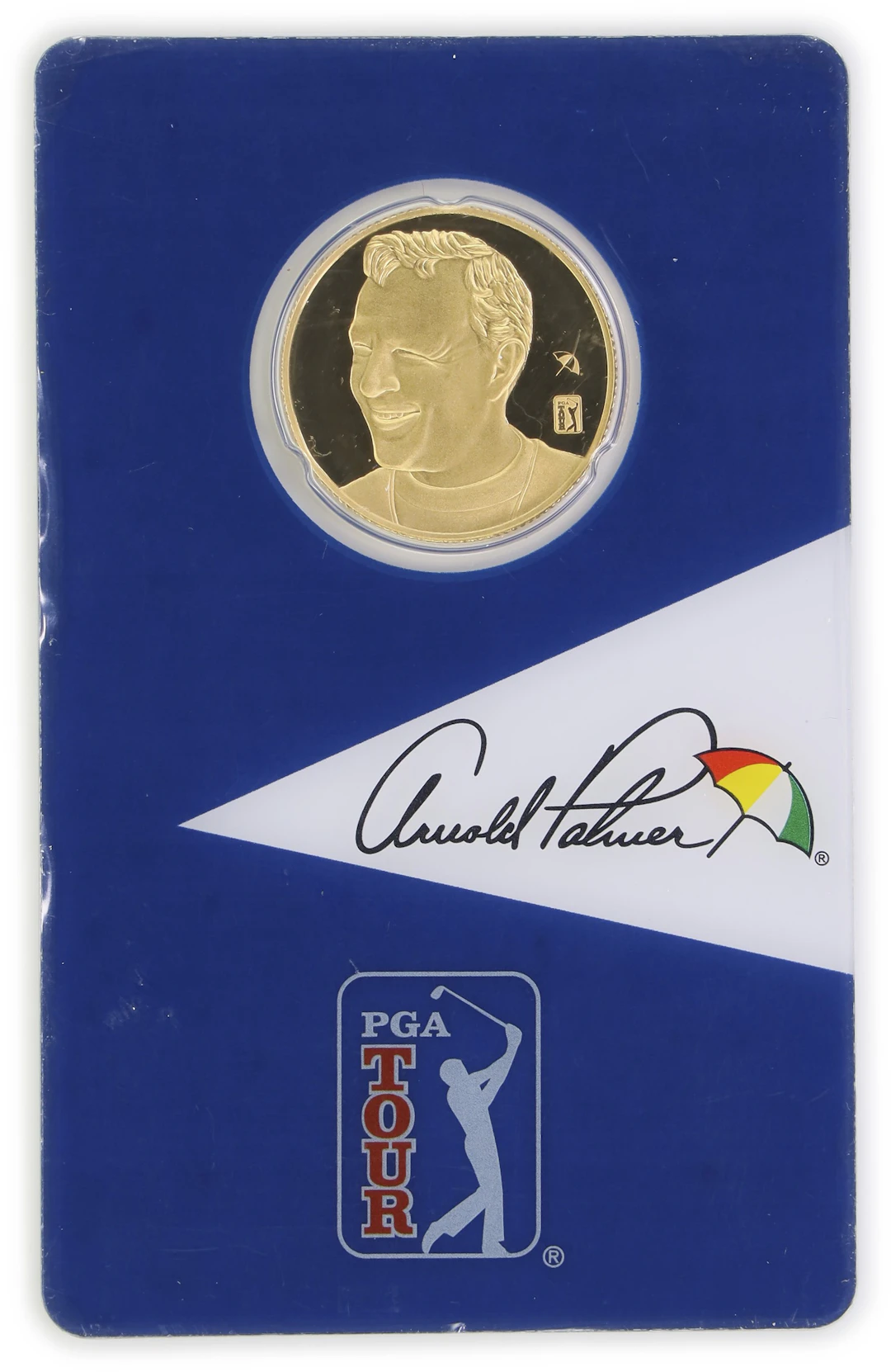 (0.25 oz, 7.776 g AGW). Solomon Islands. 2021 Arnold Palmer 1/4 oz