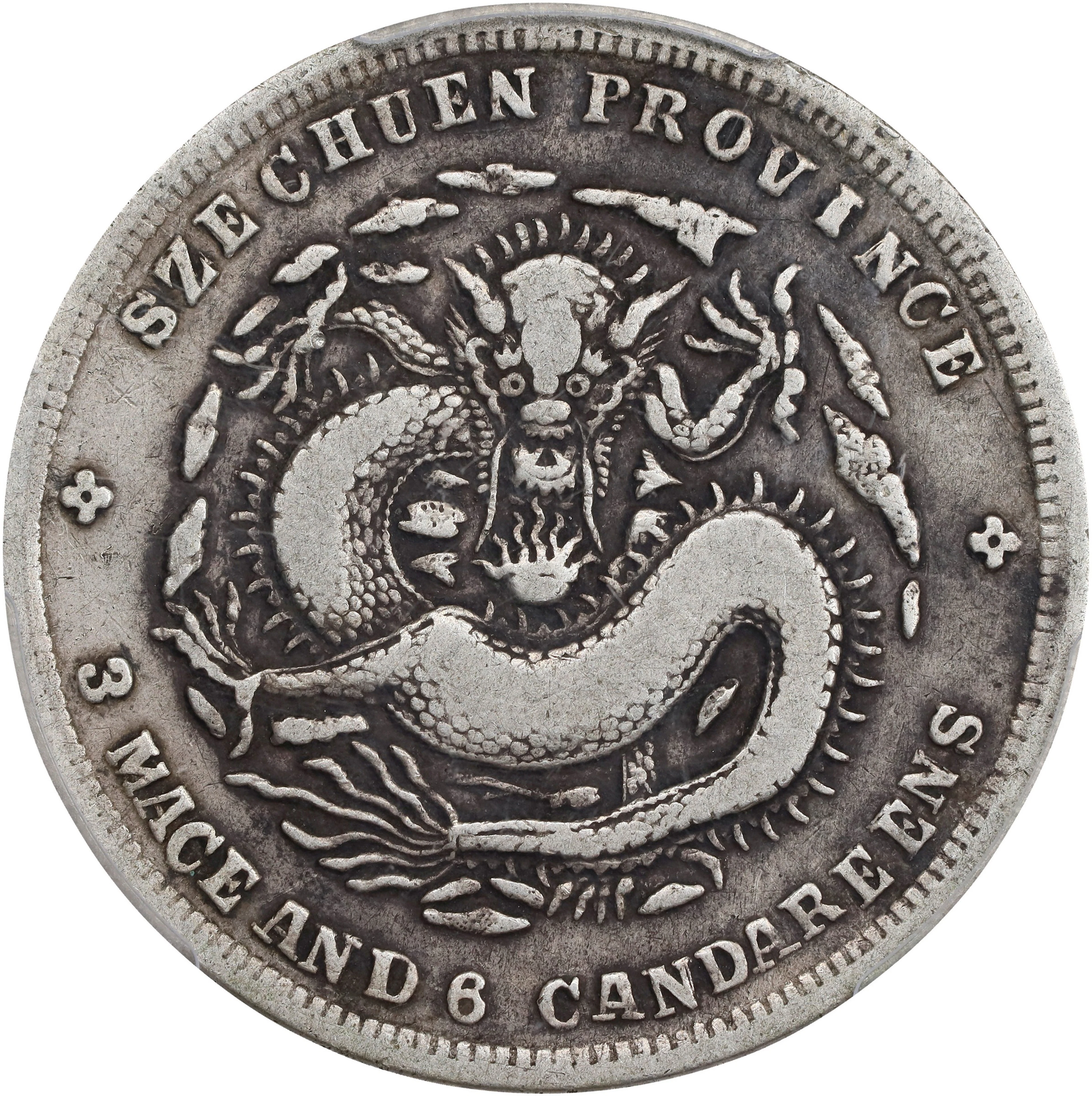 (t) CHINA. Szechuan. 3 Mace 6 Candareens (50 Cents), ND (1909-11).