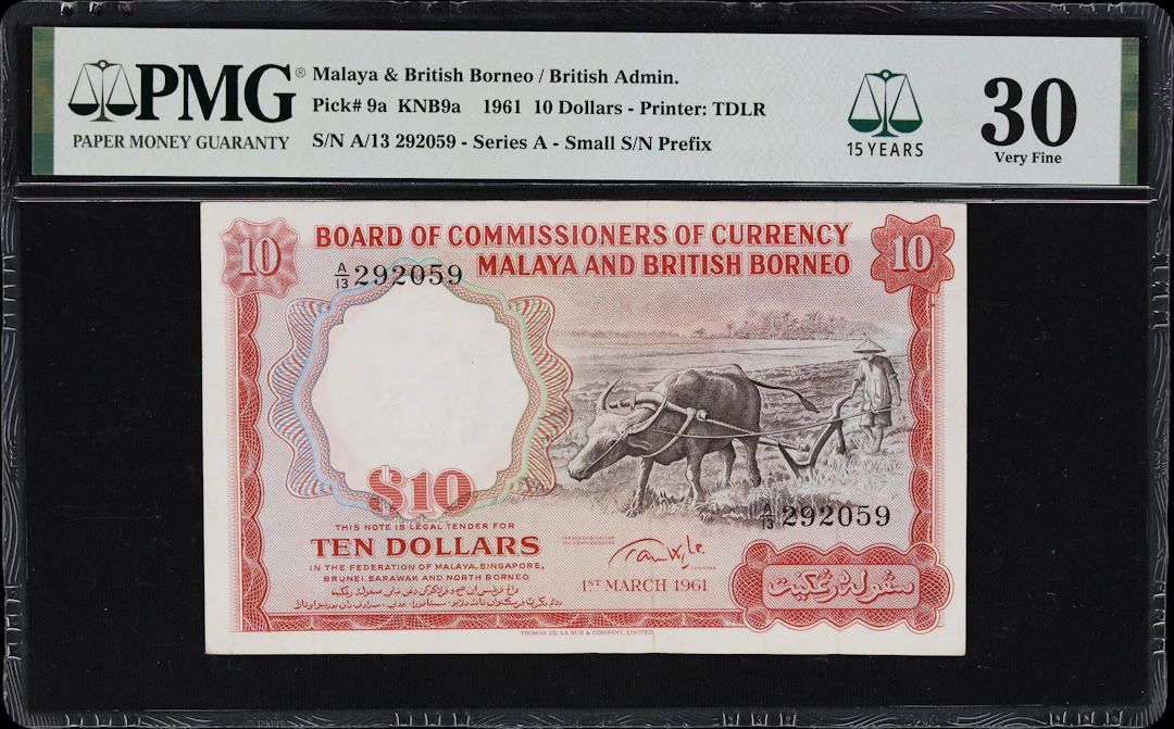 MALAYA AND BRITISH BORNEO. Board of Commissioners of Currency. 10