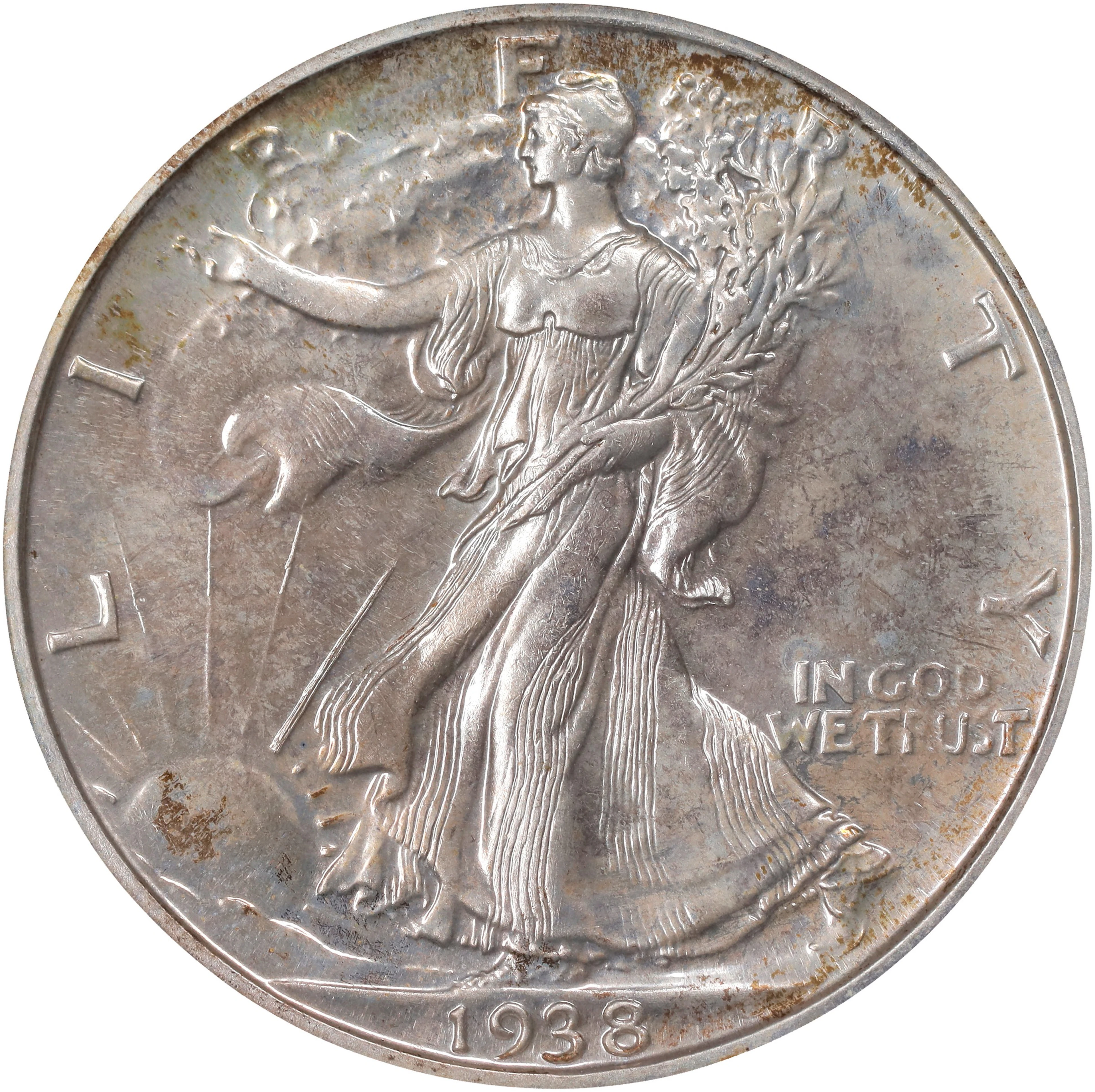 1938 Walking Liberty Half Dollar. Proof-66 (NGC).