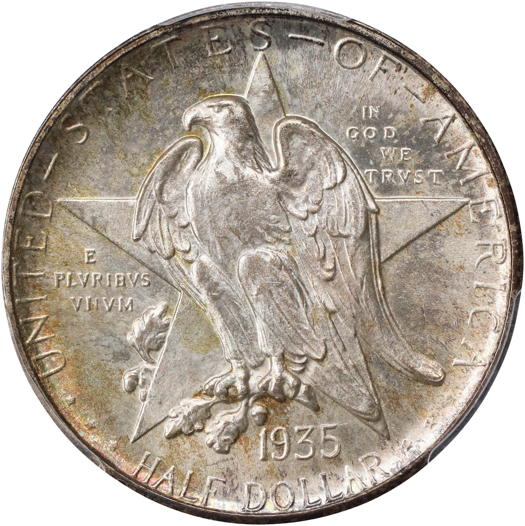 1935-D Texas Independence Centennial. MS-65 (PCGS).