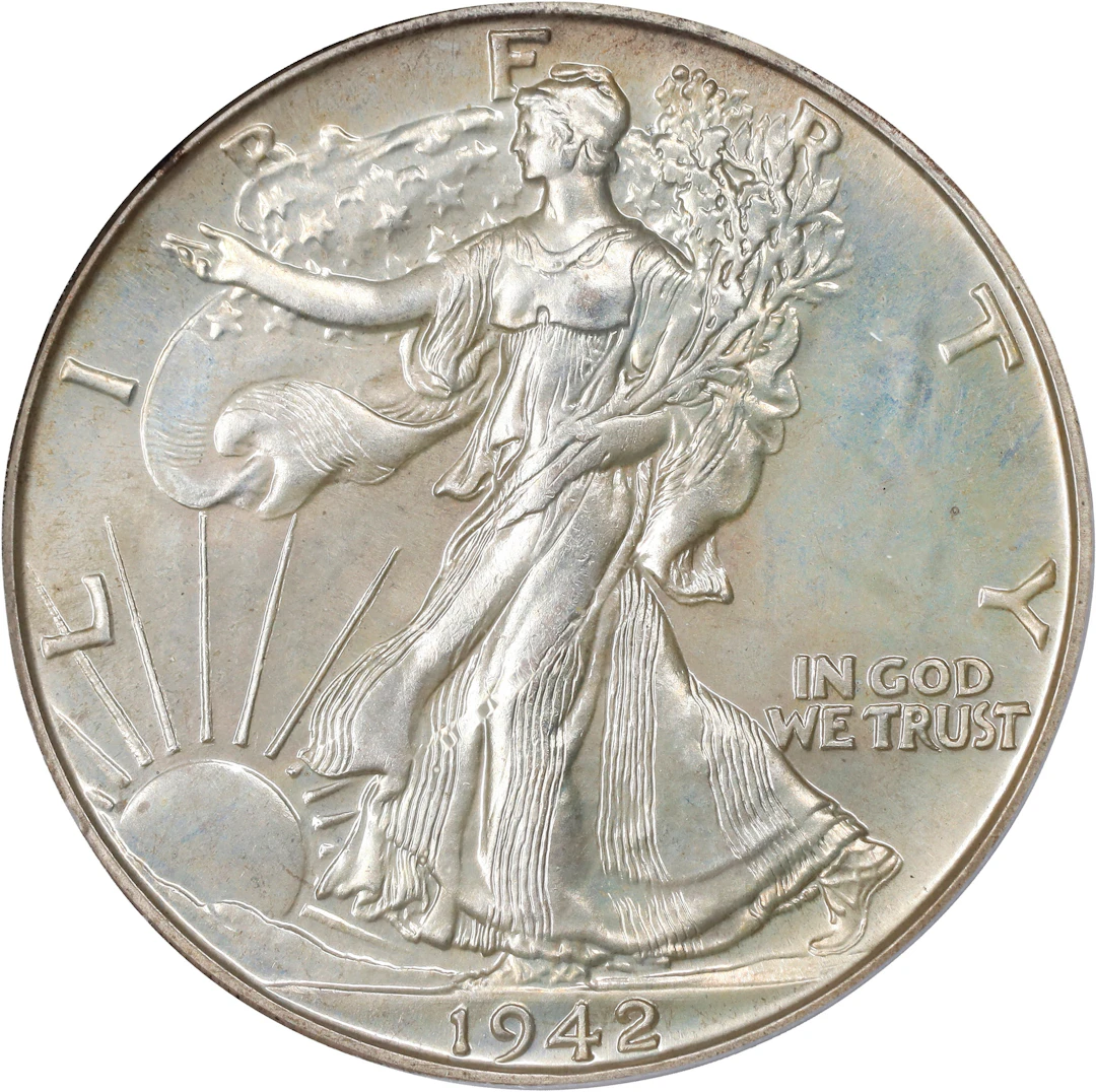 1942 Walking Liberty Half Dollar. Proof-66 (PCGS). CAC.