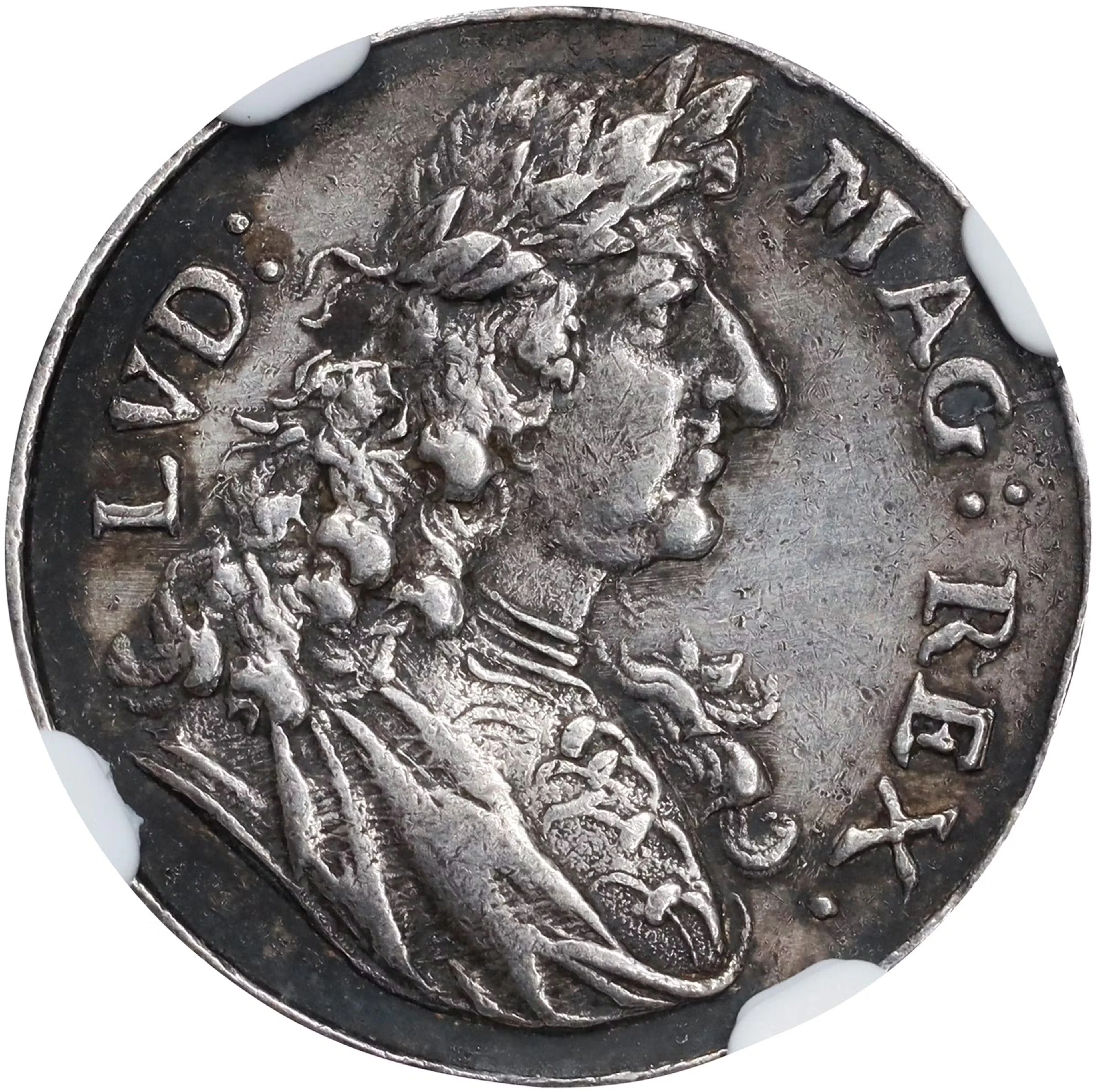 FRANCE. Louis XIV Seaborne Victories Silver Medal, ND (ca. 1690).