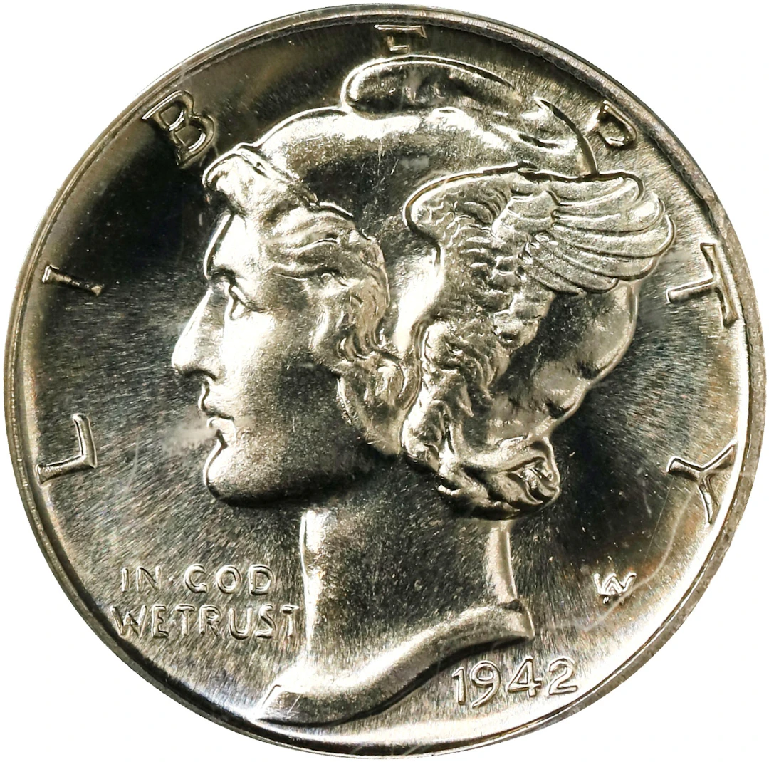 1942 Mercury Dime. Proof-67 (PCGS). OGH Generation 3.0.
