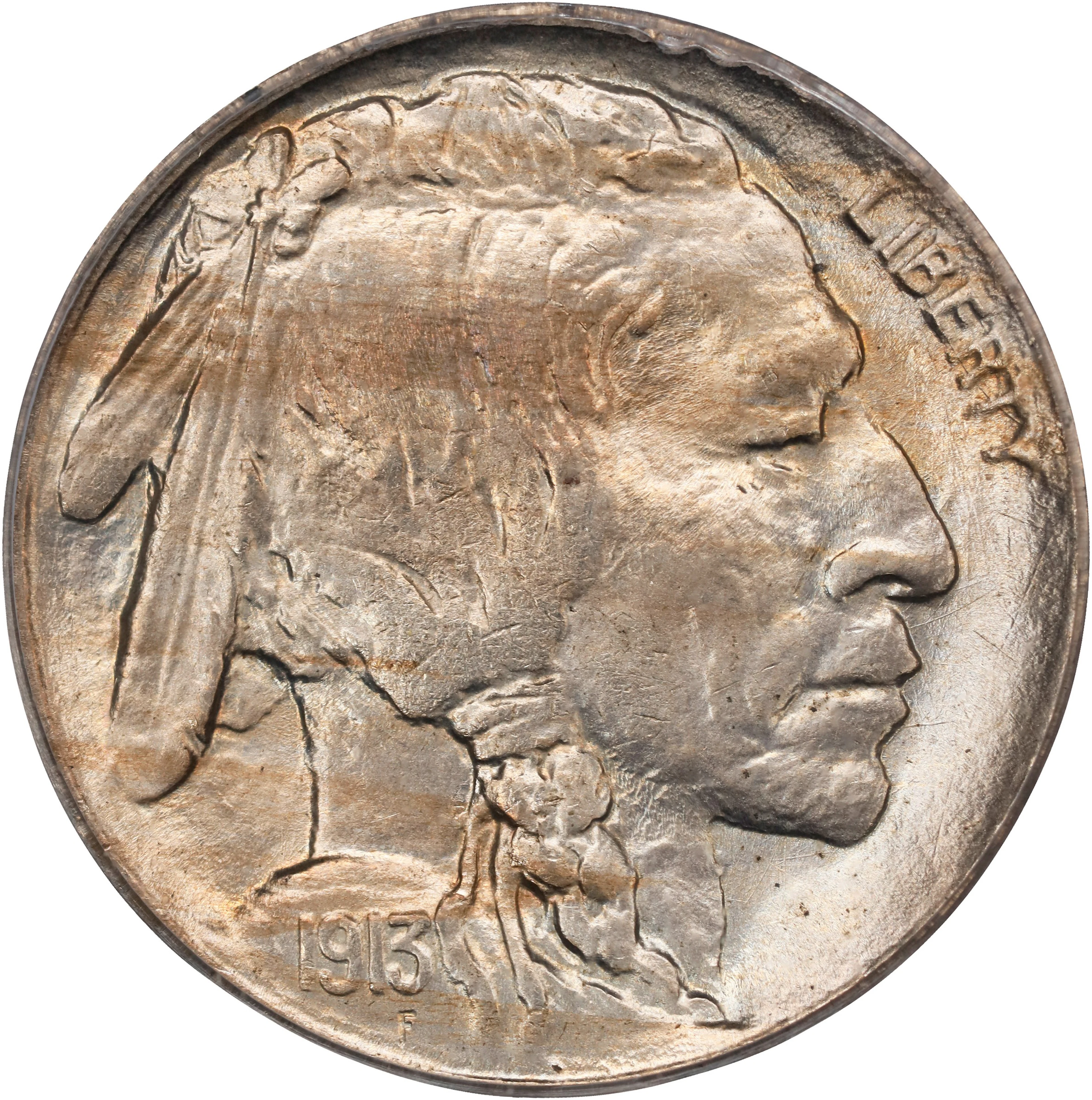 1913 Buffalo Nickel. Type II. MS-65 (PCGS).