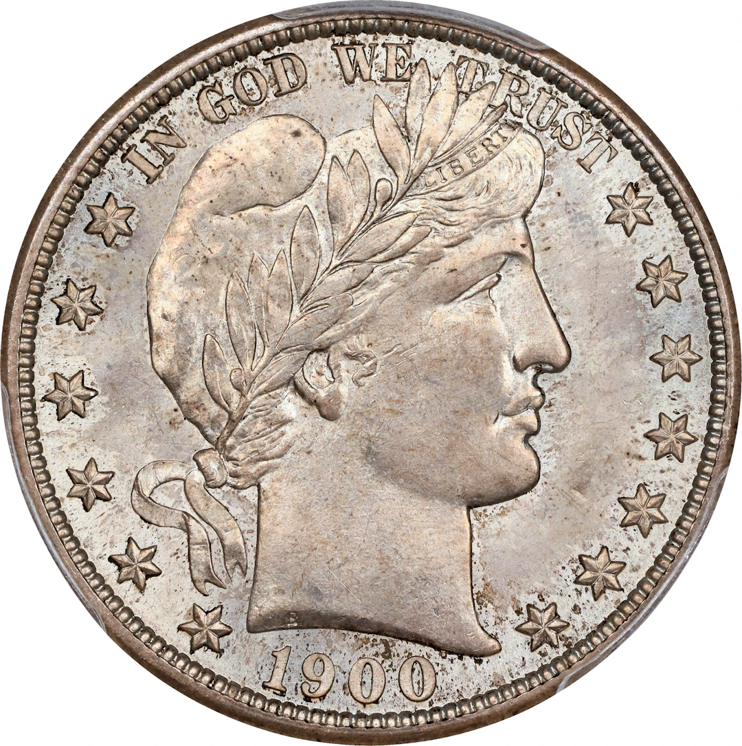 1900-S Barber Half Dollar. MS-66+ (PCGS). CAC.