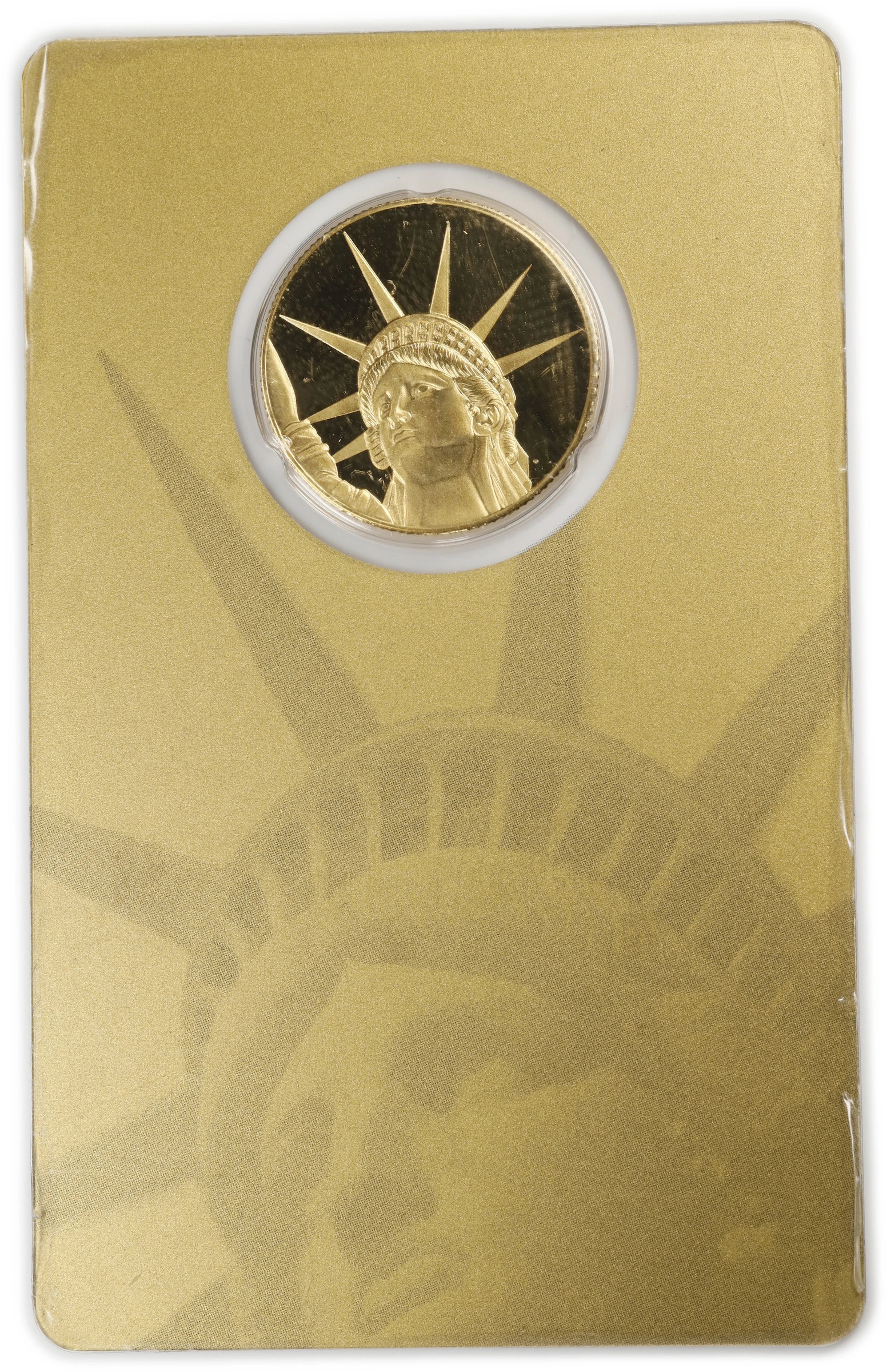 (0.25 oz, 7.776 g AGW). Solomon Islands. 2020 Statue of Liberty 1/4