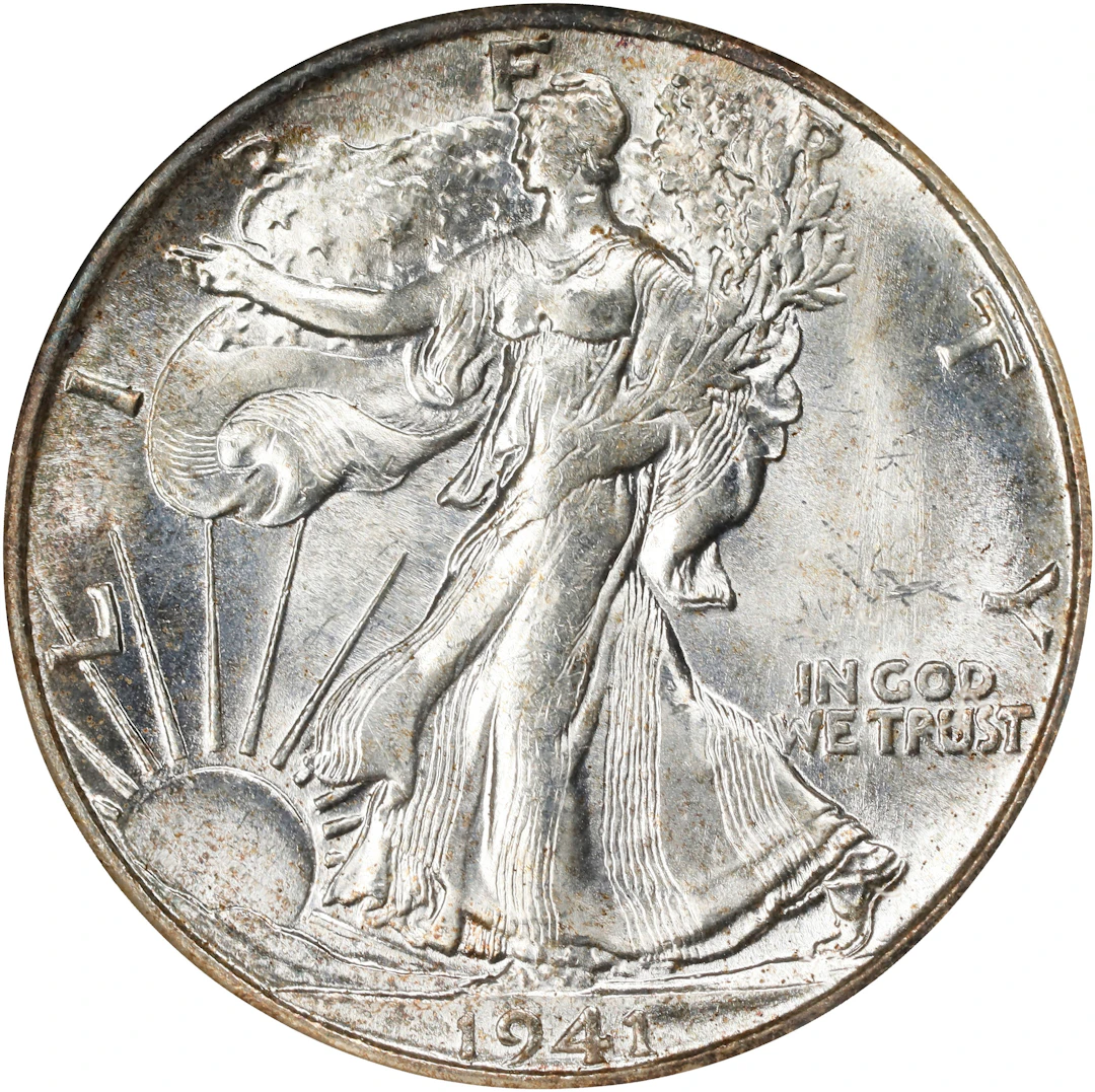 1941-S Walking Liberty Half Dollar. MS-65 (NGC). OH Generation 4.0.