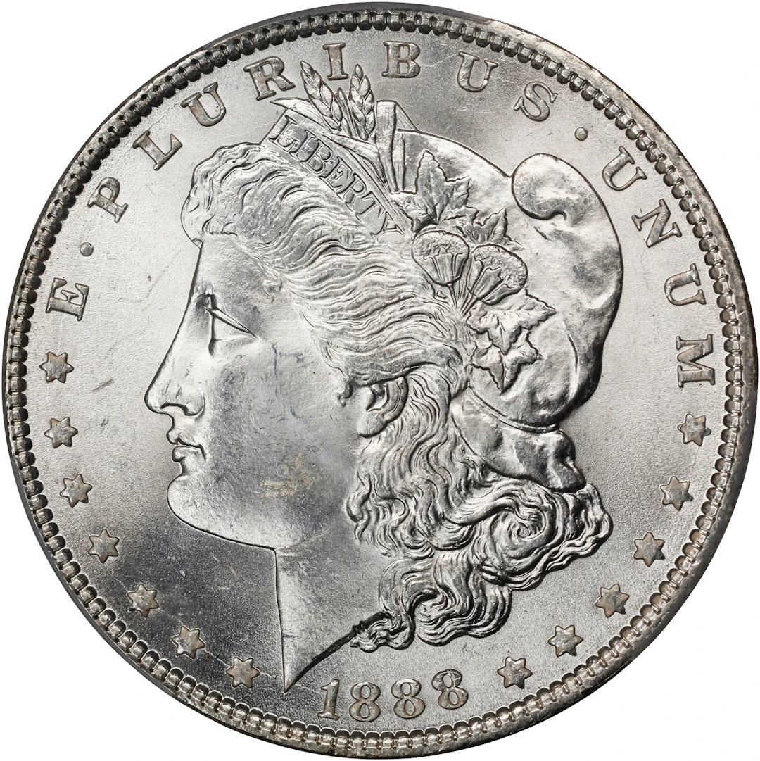 1888 Morgan Silver Dollar. MS-65 (PCGS).