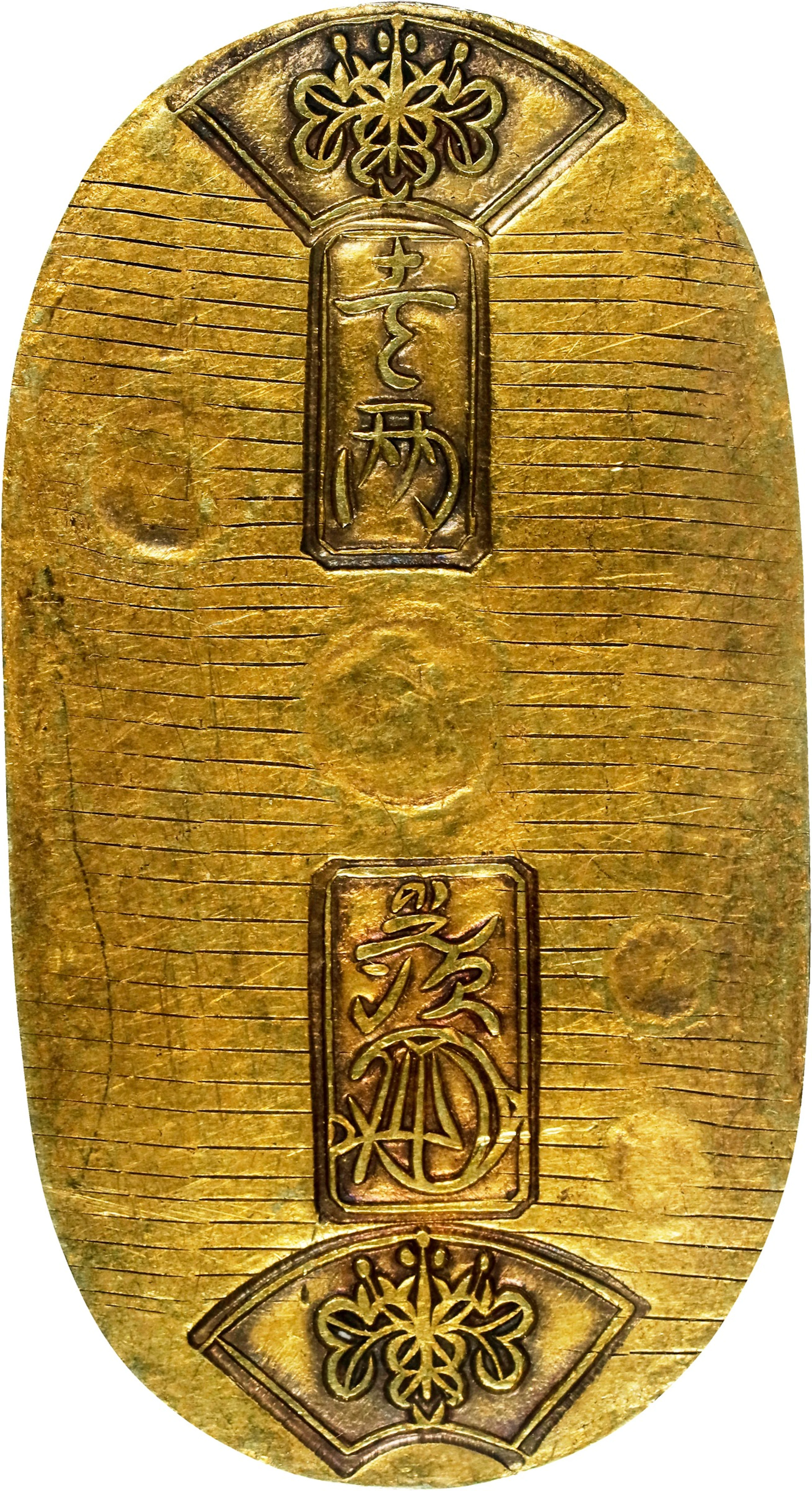 JAPAN. Koban, ND (1837-58). Tempo era. PCGS Genuine--Chopmark, EF Details.