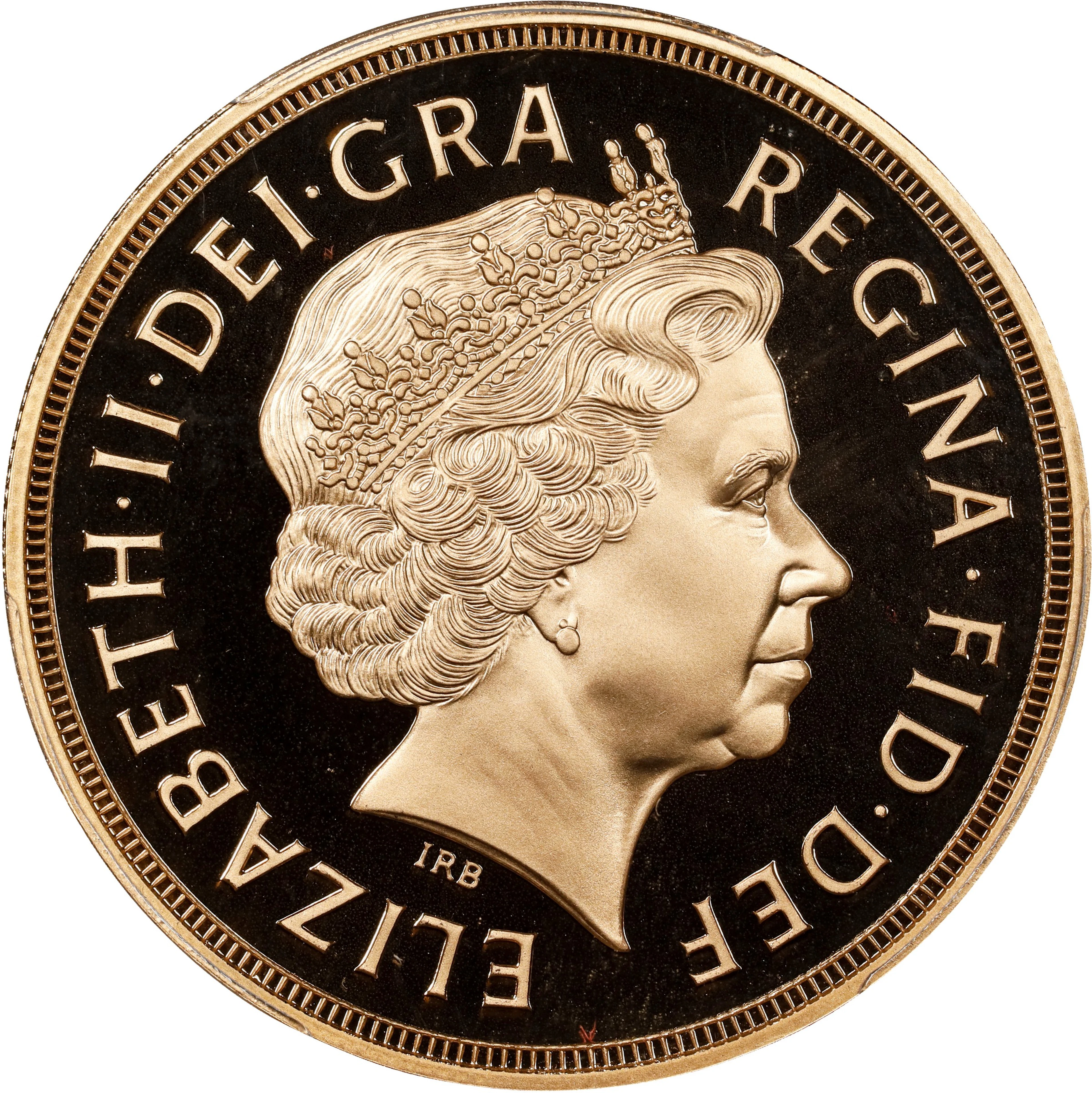 GREAT BRITAIN. 5 Pounds, 2002. Llantrisant Mint. Elizabeth II. PCGS