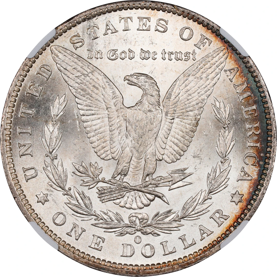 1879-O Morgan Silver Dollar. MS-64 (NGC).