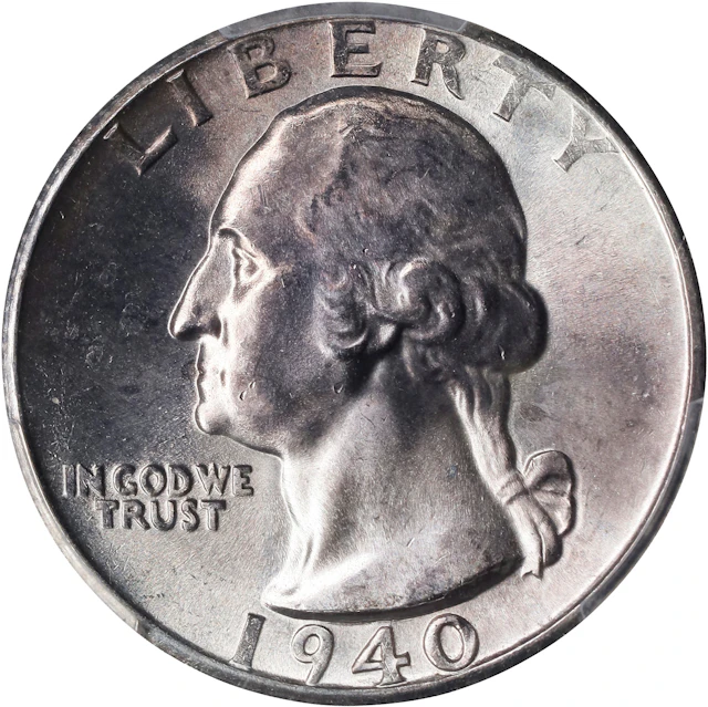 1940-S Washington Quarter. MS-66 (PCGS).