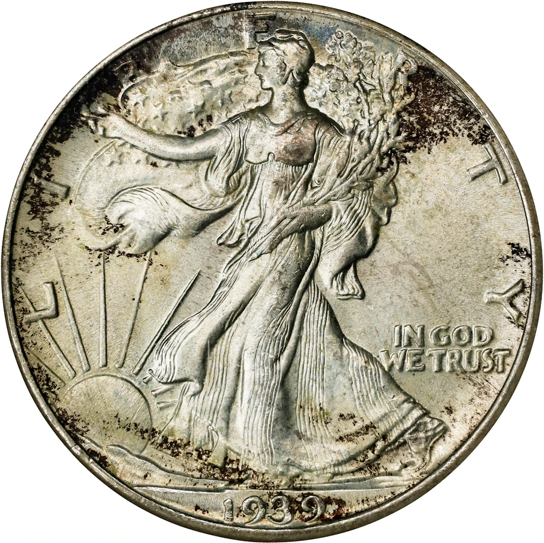 1939 Walking Liberty Half Dollar. MS-67 (NGC). OH Generation 5.0.