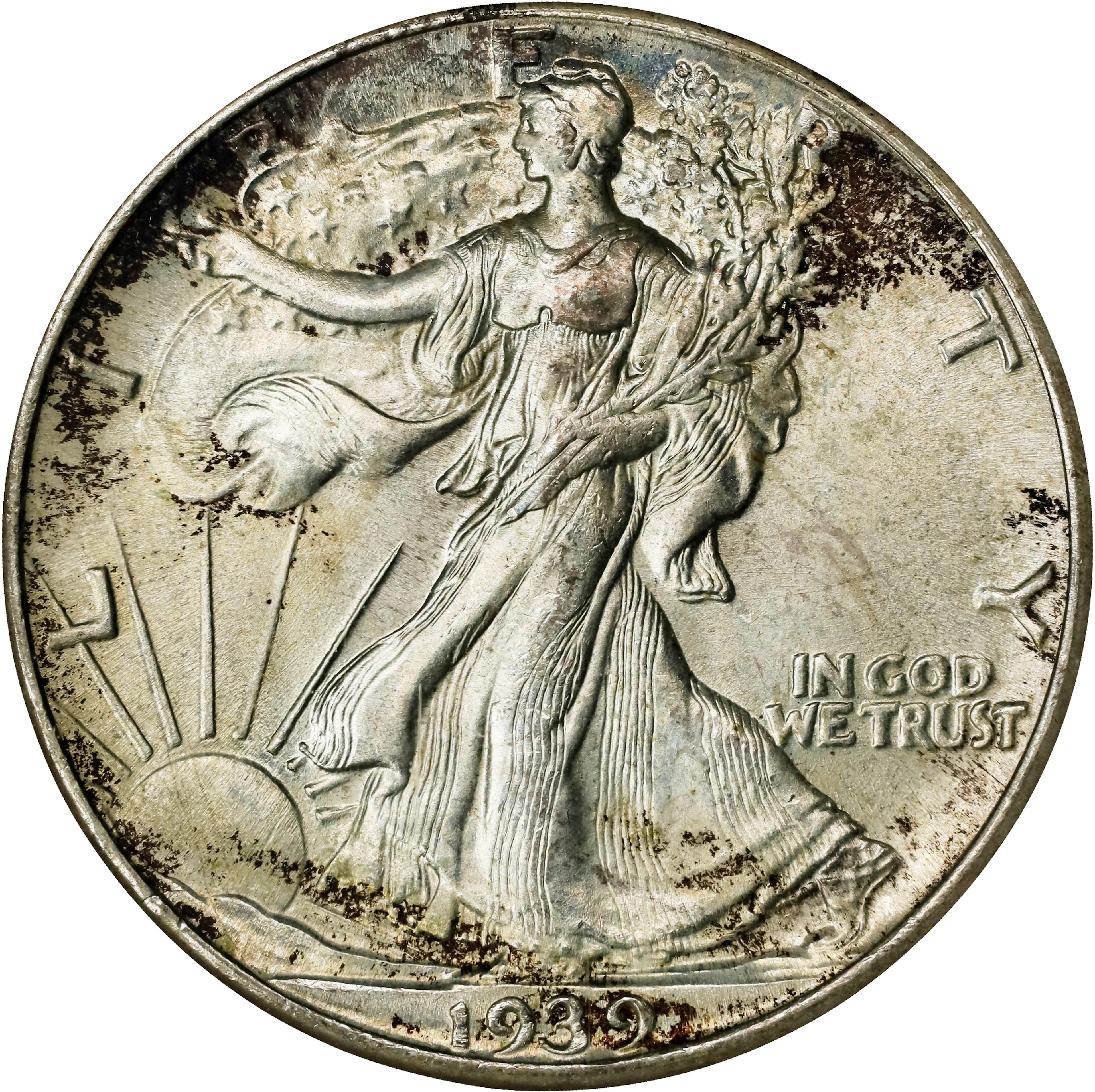 1939 Walking Liberty Half Dollar. MS-67 (NGC). OH Generation 5.0.