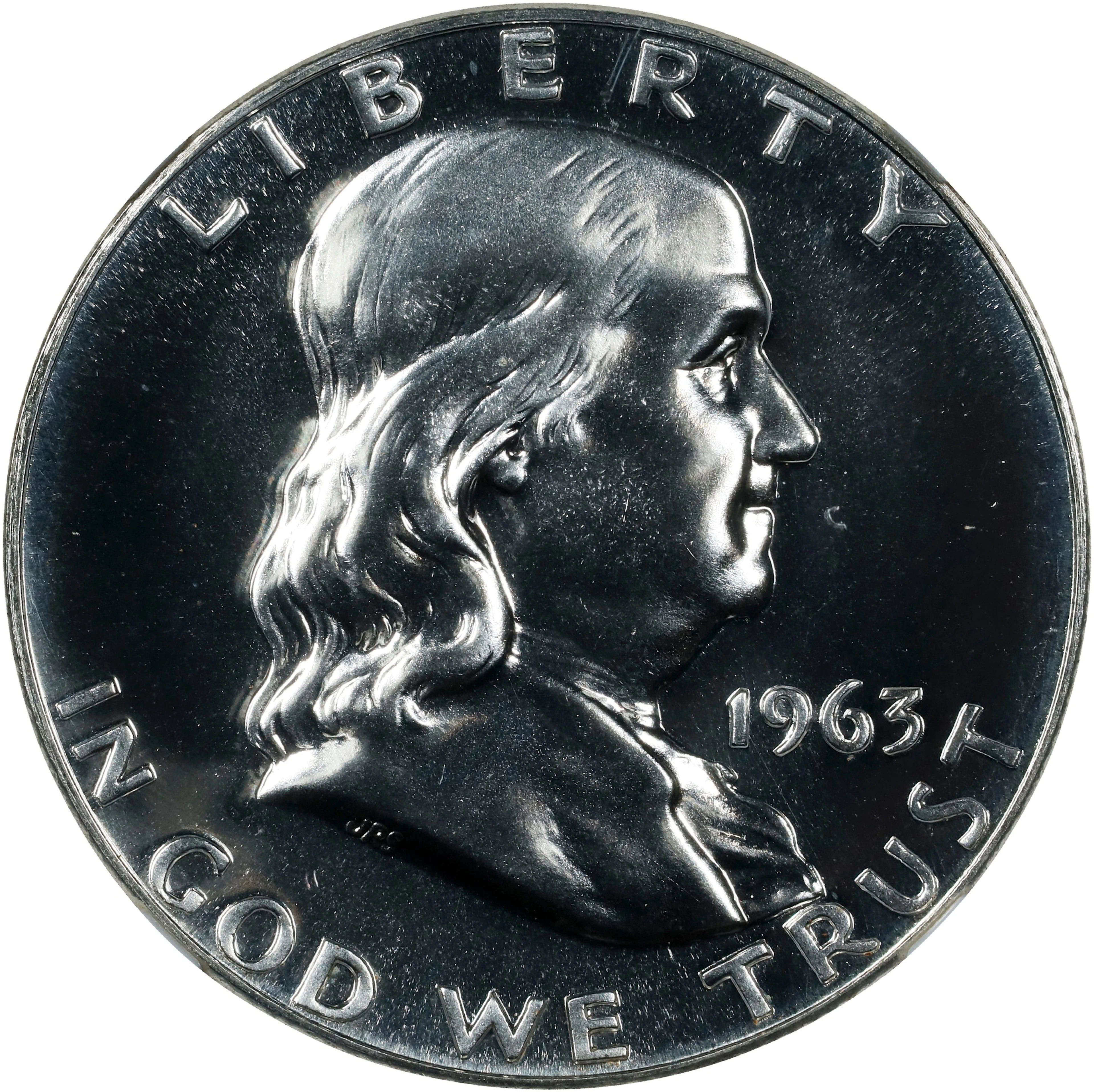 1963 Franklin Half Dollar. Proof-69 (NGC).