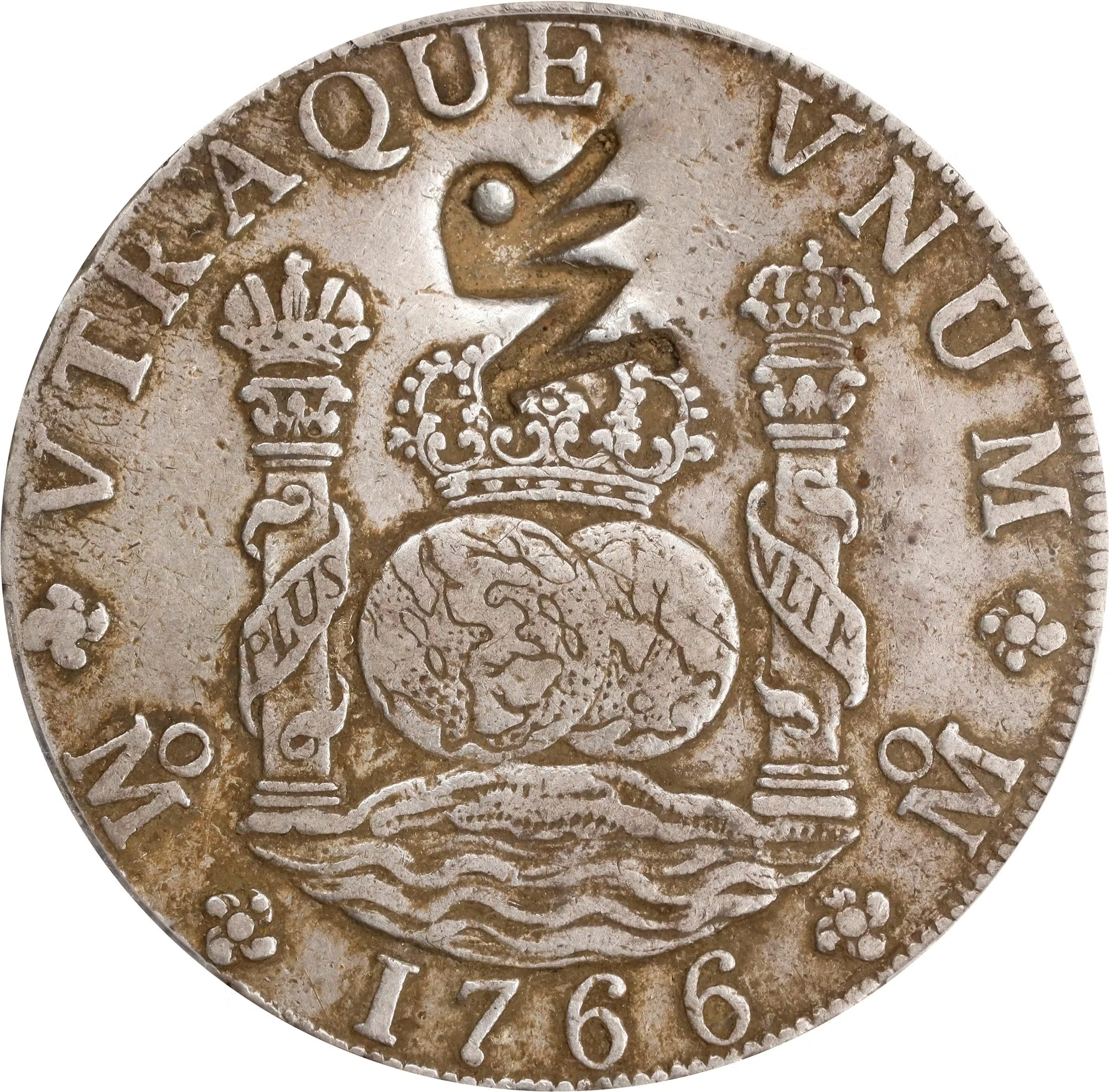 MOZAMBIQUE. Mozambique - Mexico. 8 Reales, ND (1765). Jose I. PCGS EF-40.