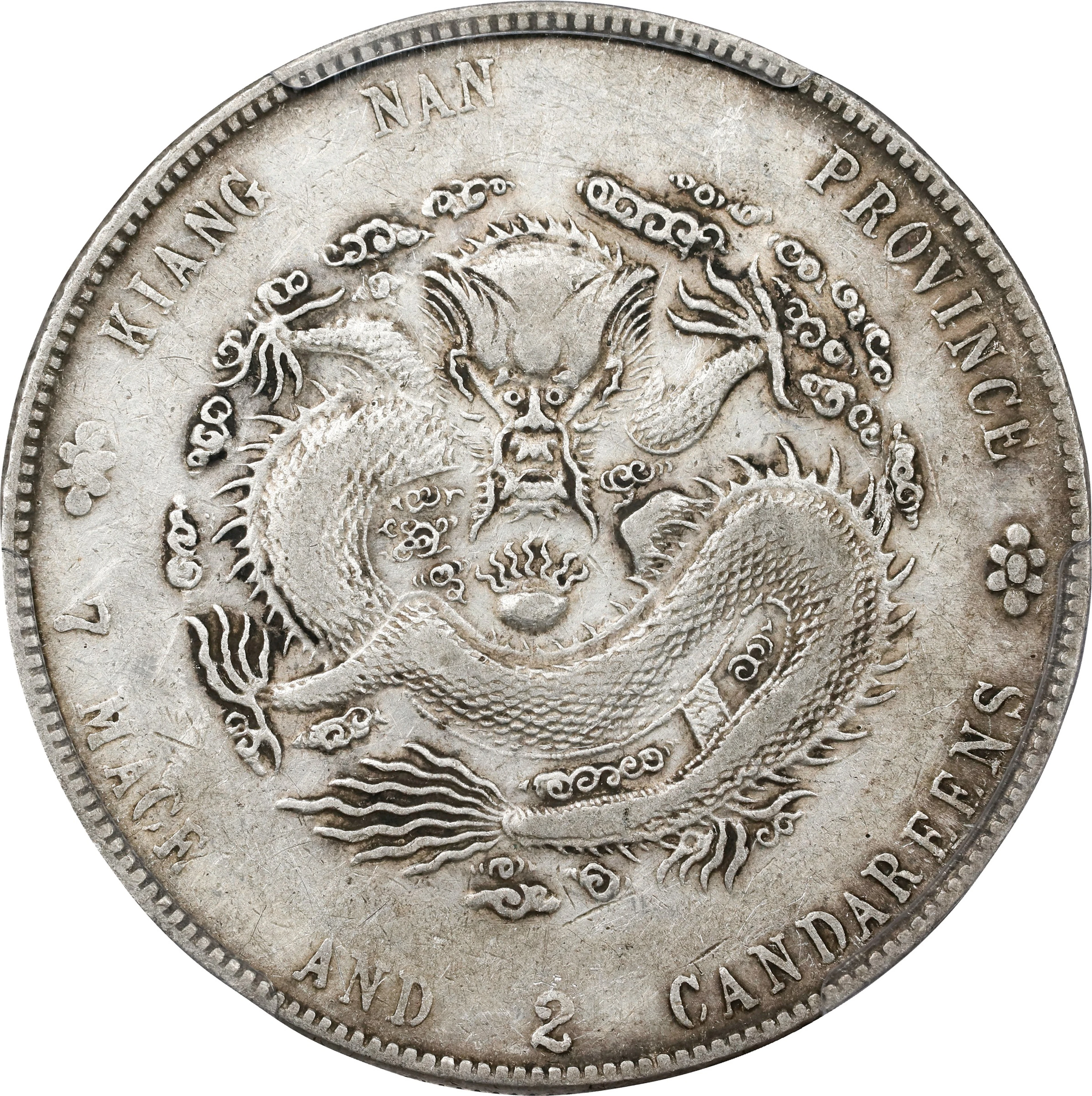 (t) CHINA. Kiangnan. 7 Mace 2 Candareens (Dollar), CD (1904)-HAH CH.