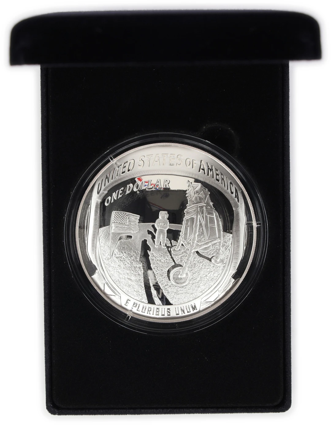 (5 oz, 155.52 g ASW). 2019-P Apollo 11 50th Anniversary 5 oz Commemorative