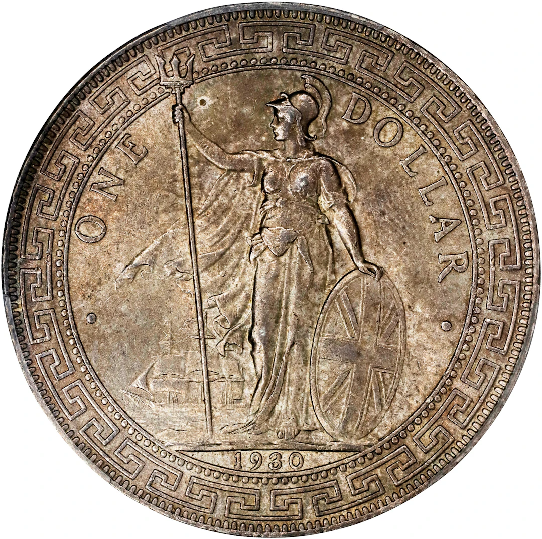 GREAT BRITAIN. Trade Dollar, 1930. London Mint. George V. PCGS MS-63.