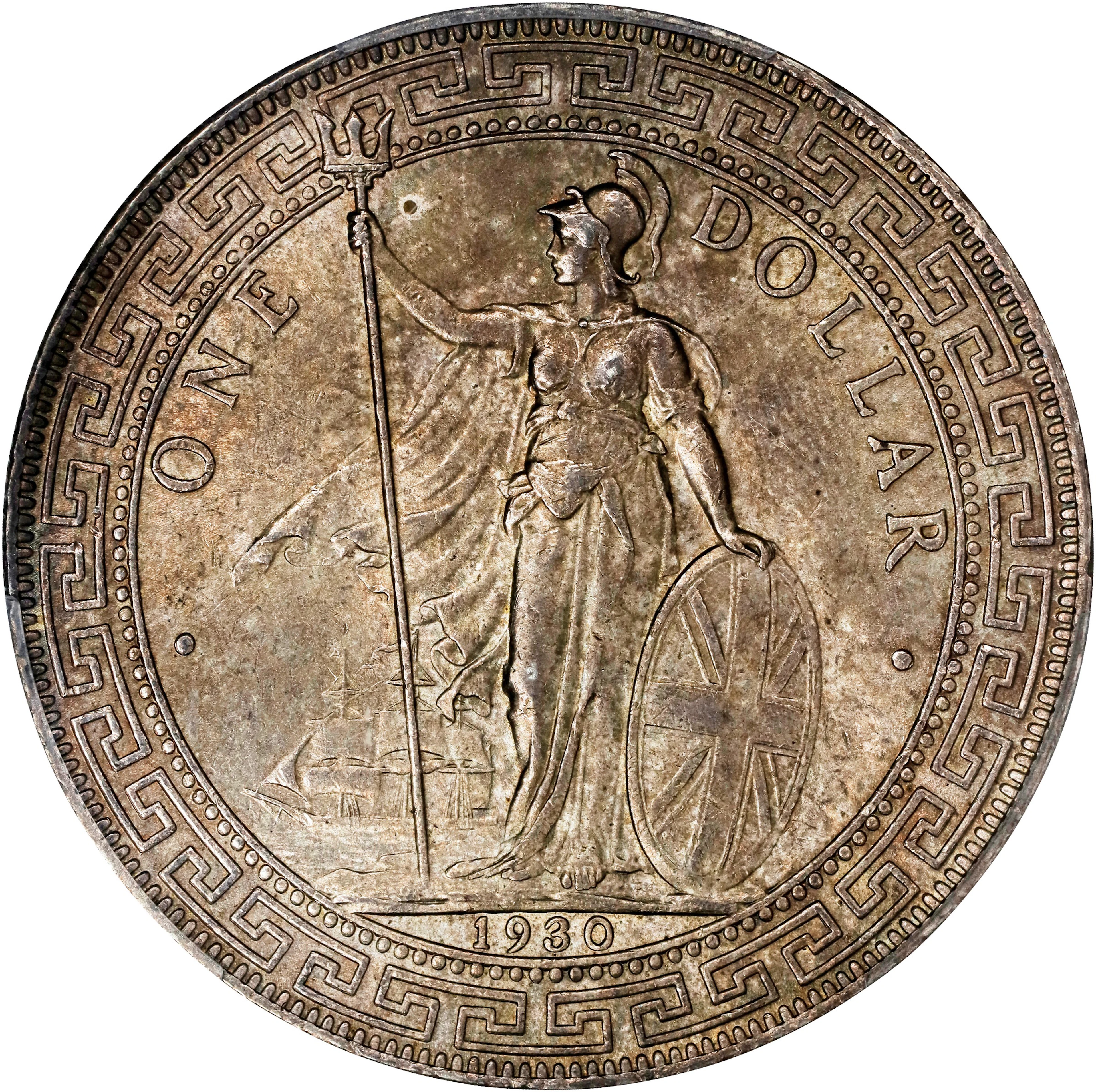 GREAT BRITAIN. Trade Dollar, 1930. London Mint. George V. PCGS MS-63.