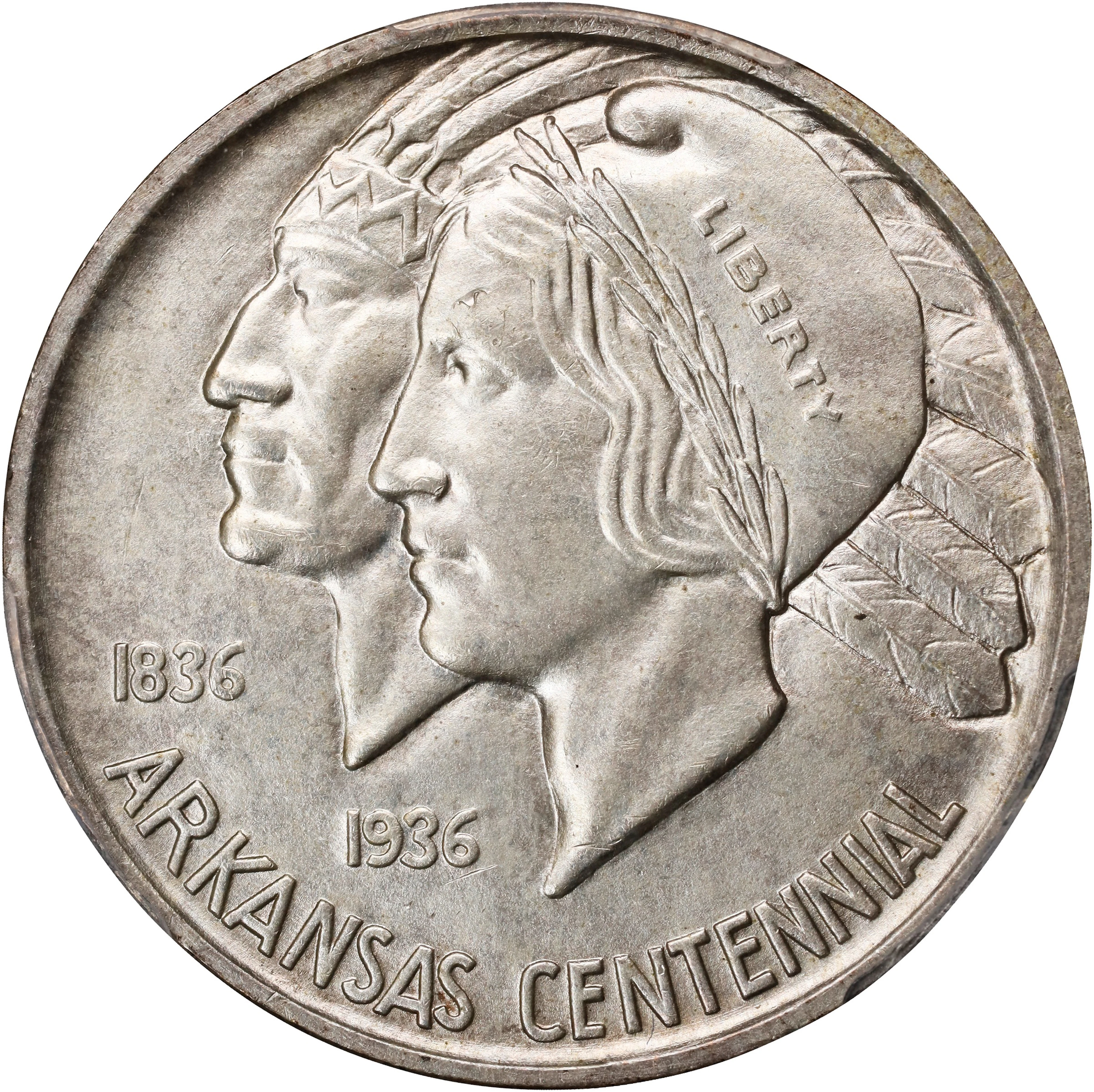 1939 Arkansas Centennial. MS-64 (PCGS).