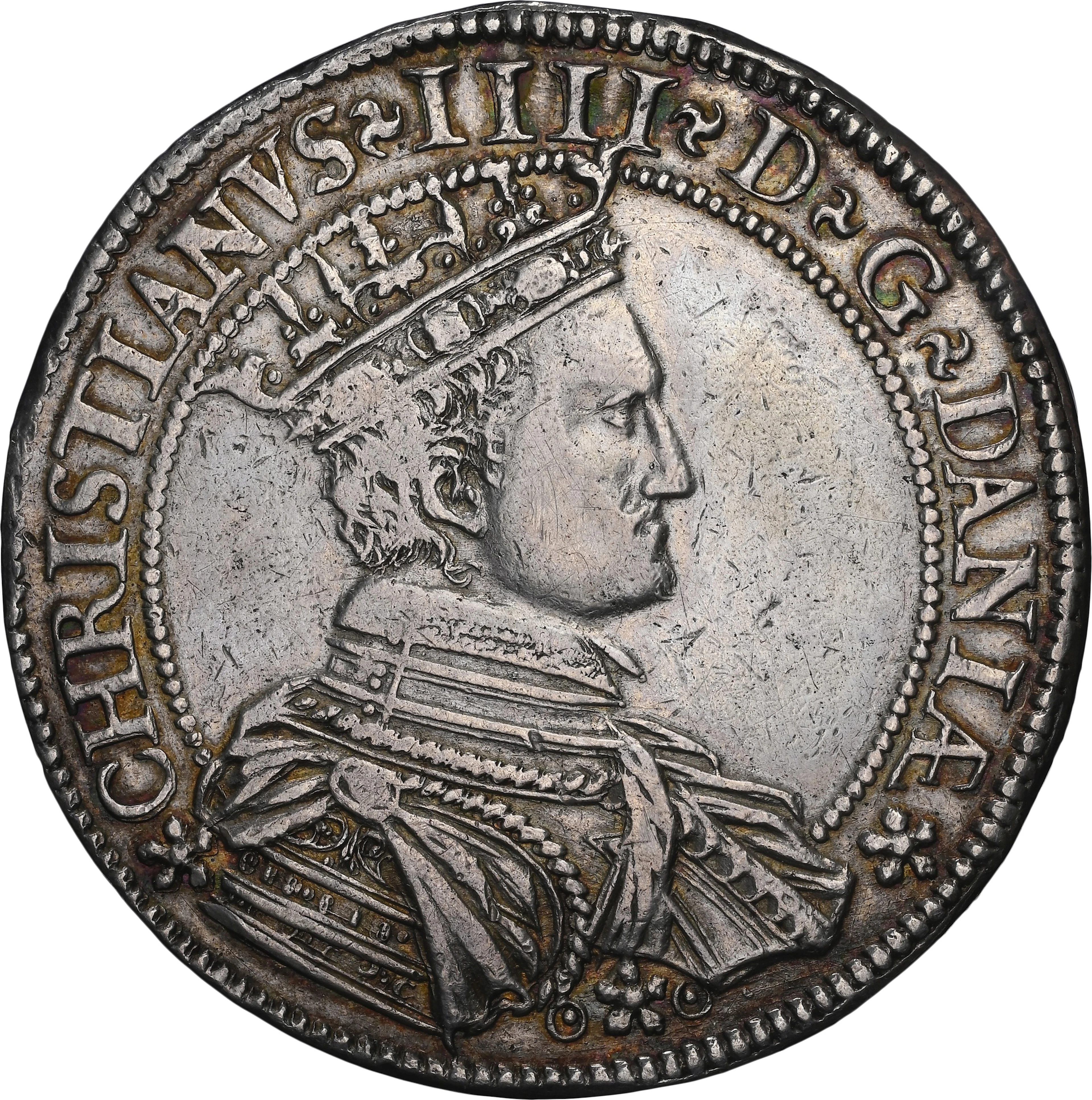 DENMARK. 2 Speciedaler, 1600. Copenhagen Mint. Christian IV. NGC AU