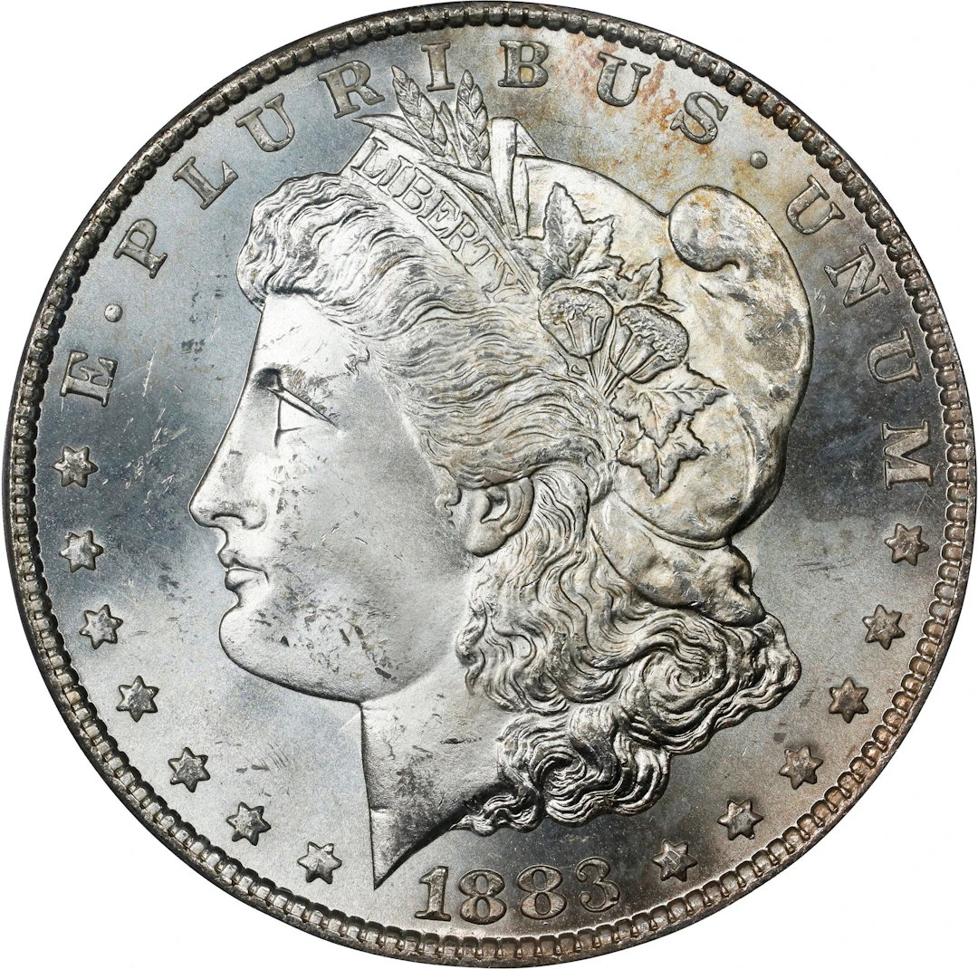 UNITED STATES OF AMERICA. "Morgan" Dollar, 1883-CC. Carson City Mint.