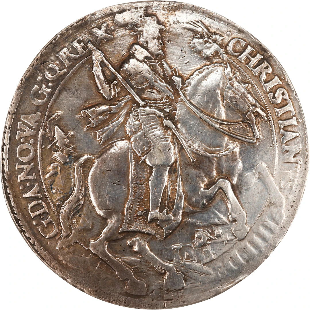 DENMARK. 4 Speciedaler, ND (1607-14). Elsinore Mint (Helsingør). Christian