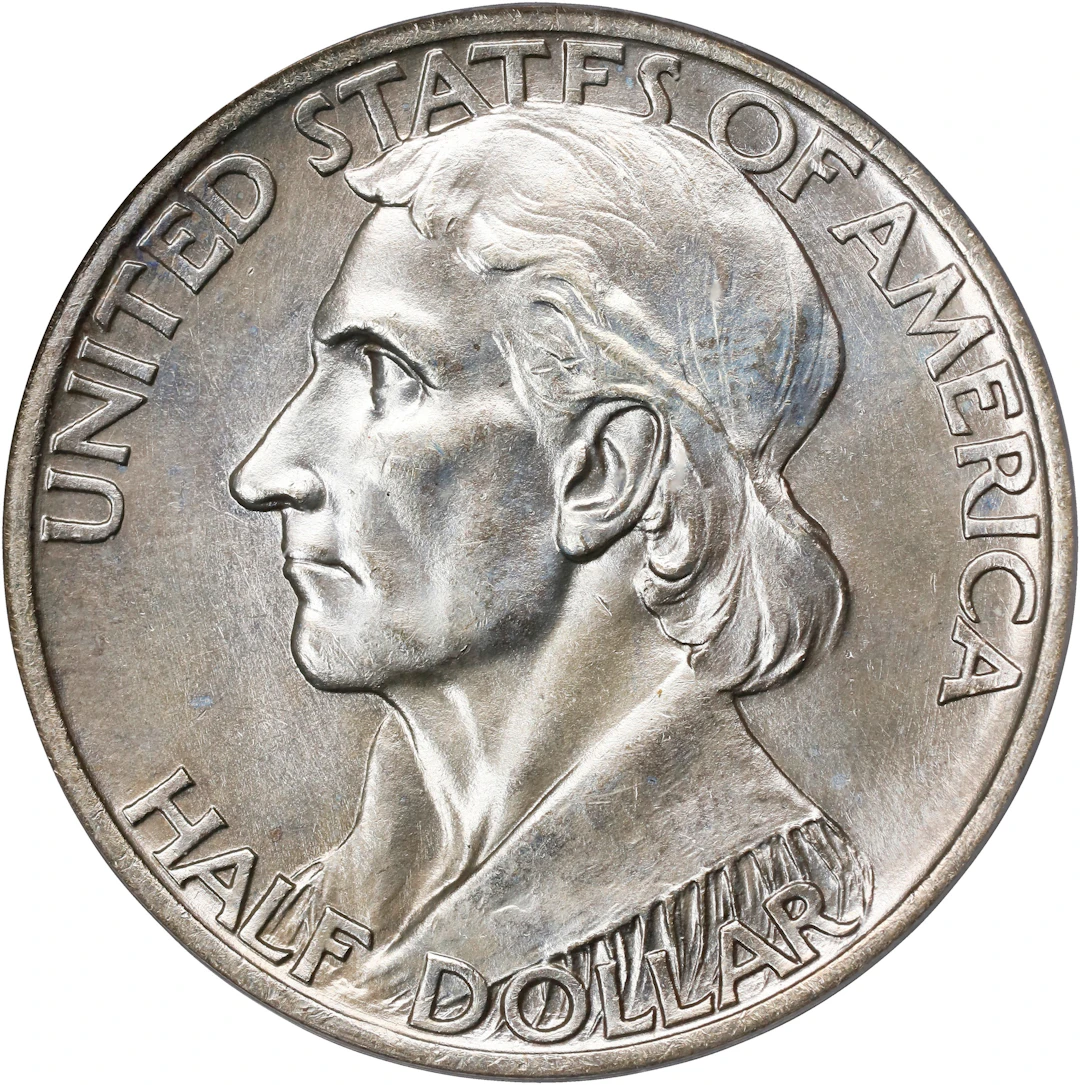 1938-S Boone Bicentennial. MS-64 (PCGS).
