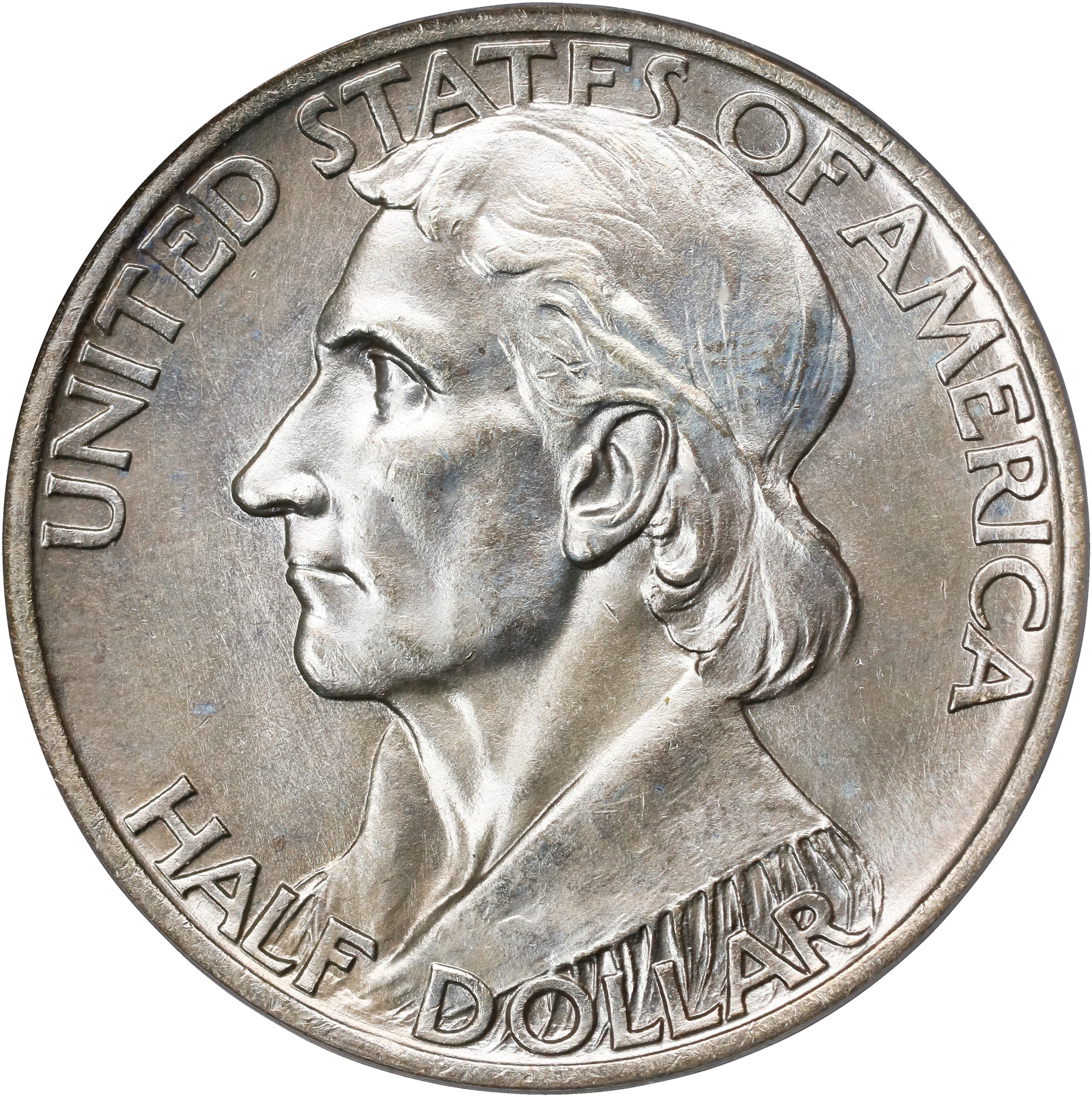 1938-S Boone Bicentennial. MS-64 (PCGS).