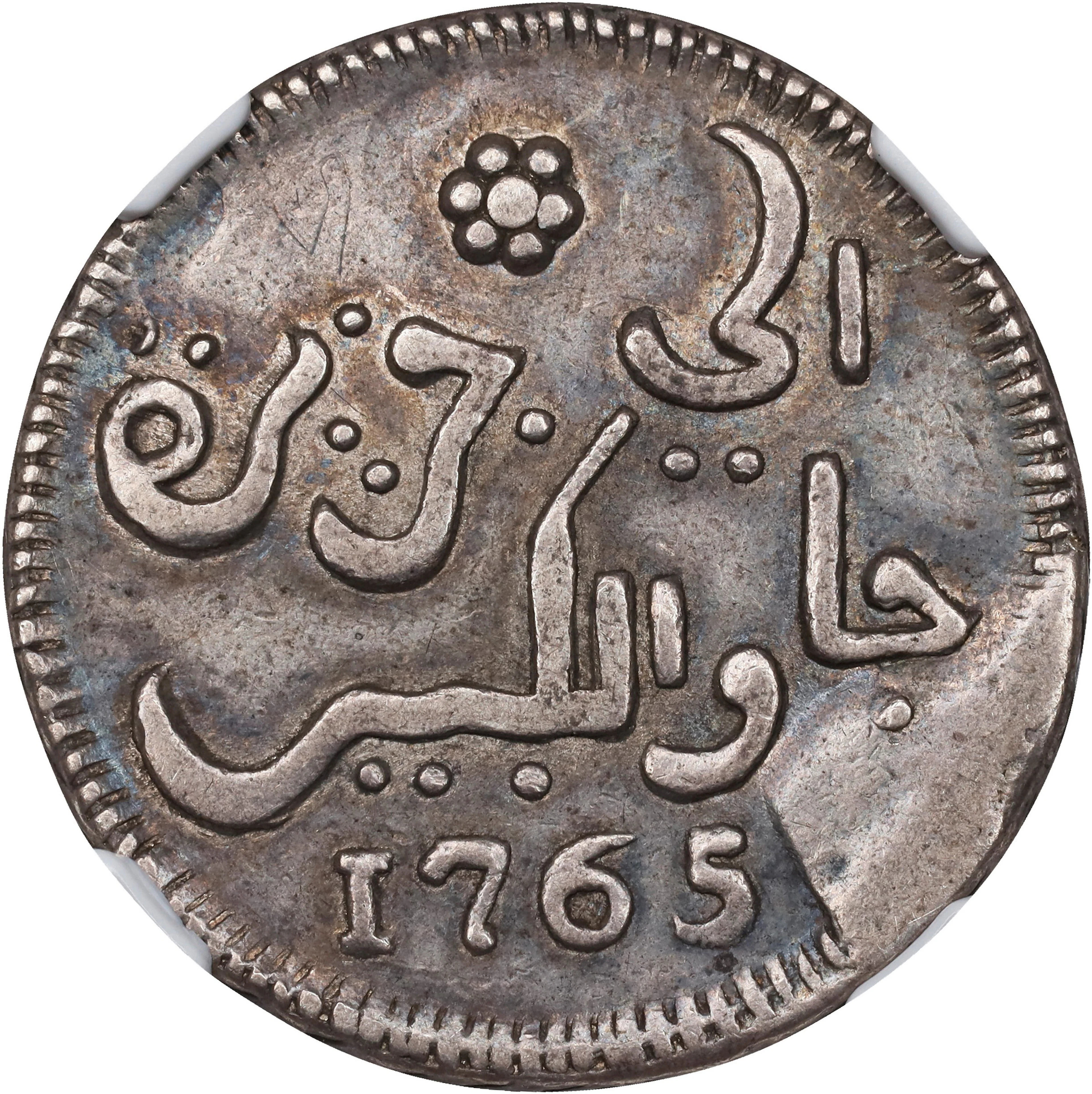 NETHERLANDS EAST INDIES. Dutch Java. Rupee, 1765. Batavia Mint. NGC AU-50.
