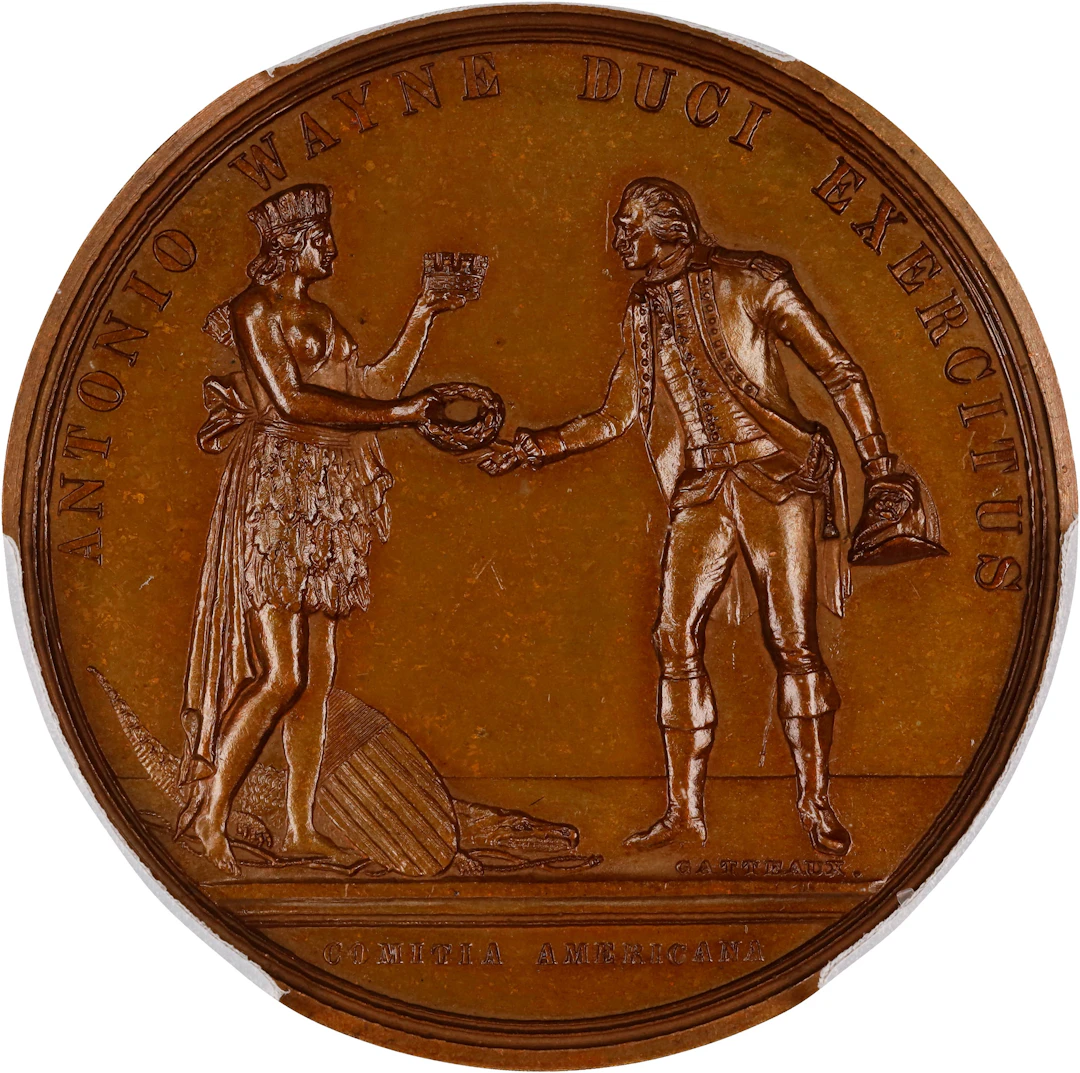 "1779" (post-1887) General Anthony Wayne at Stony Point Medal. U.S.