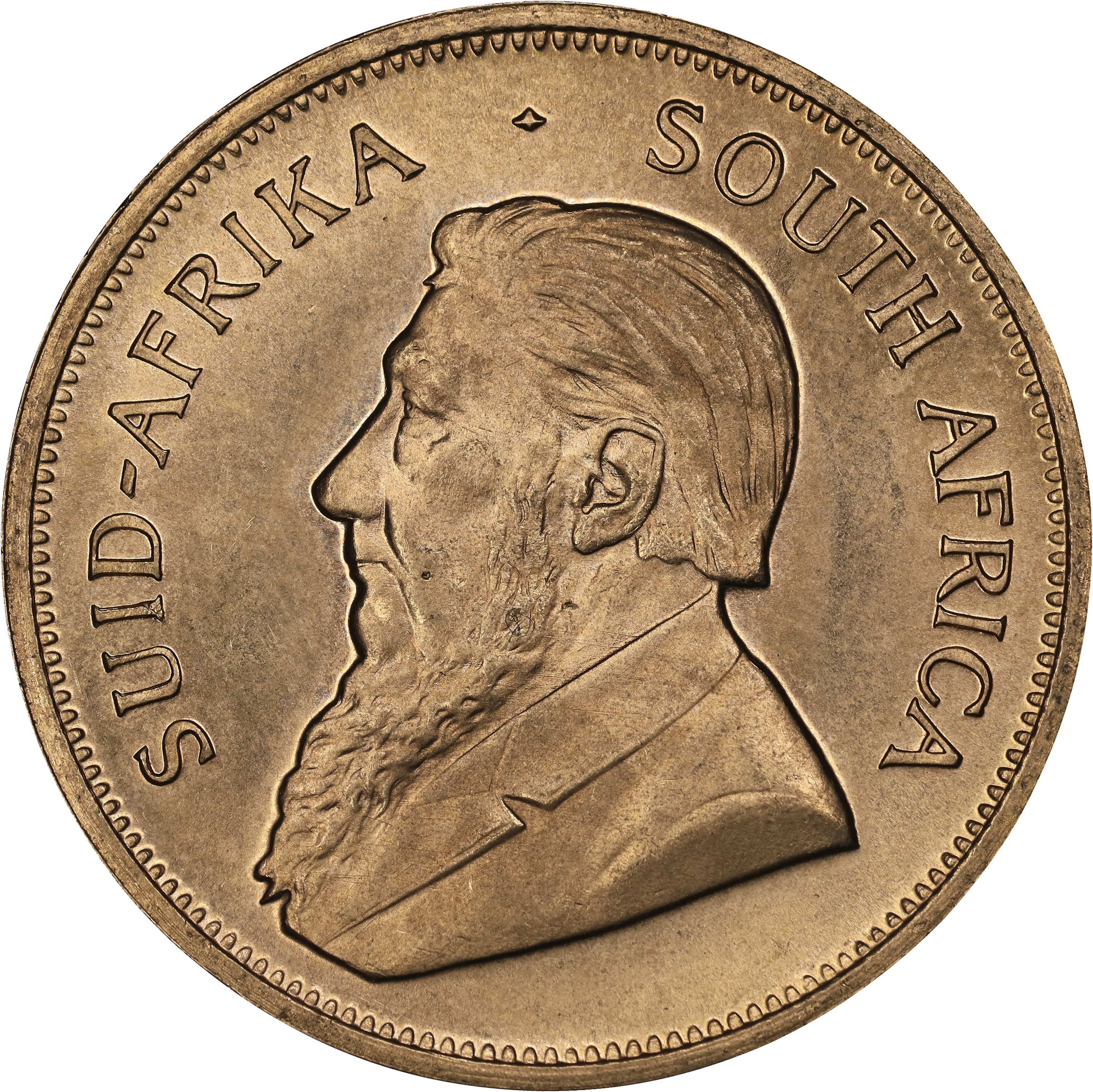 (1 oz, 31.104 g AGW). South Africa. 1977 1 oz Gold Krugerrand.