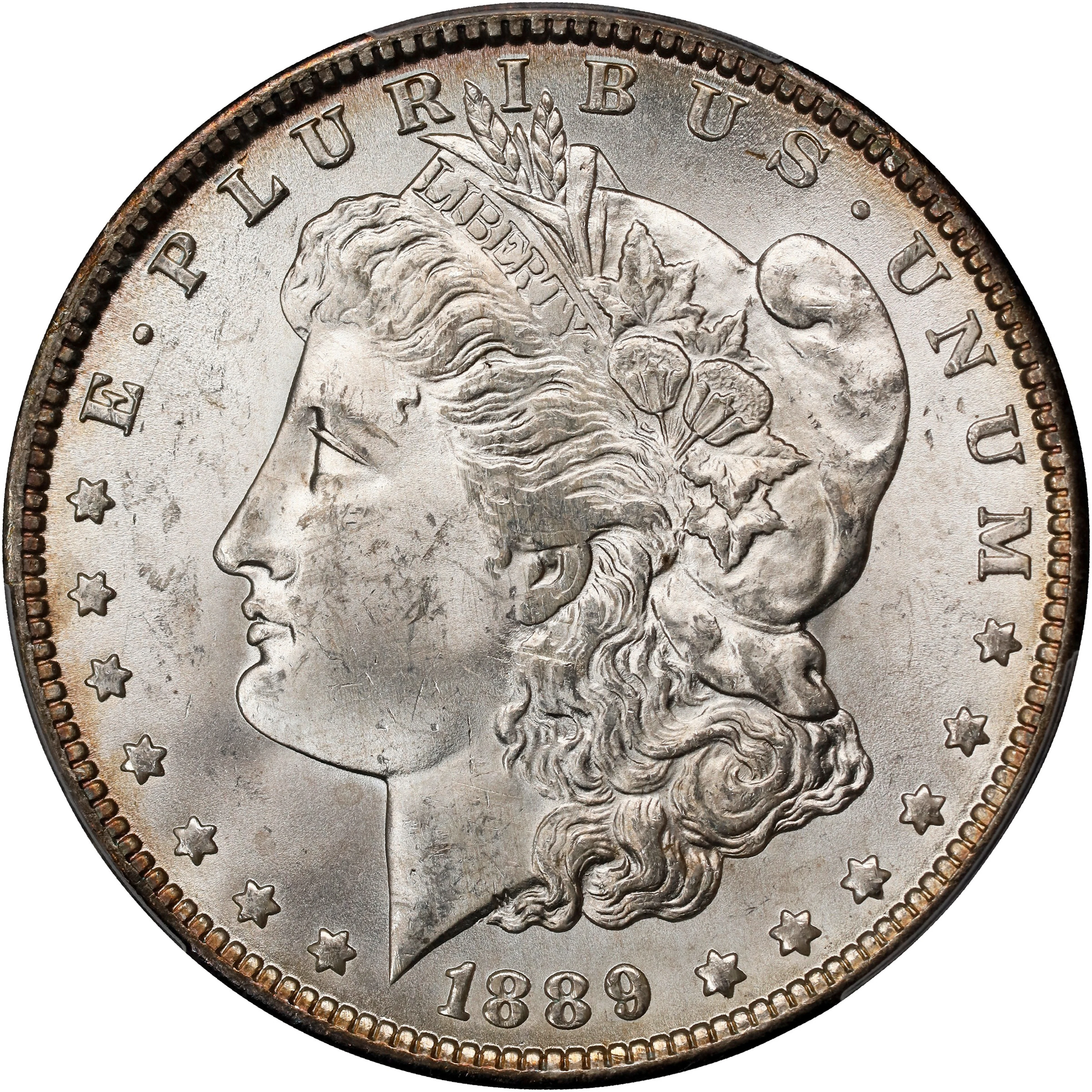 1889-O Morgan Silver Dollar. MS-63 (PCGS).