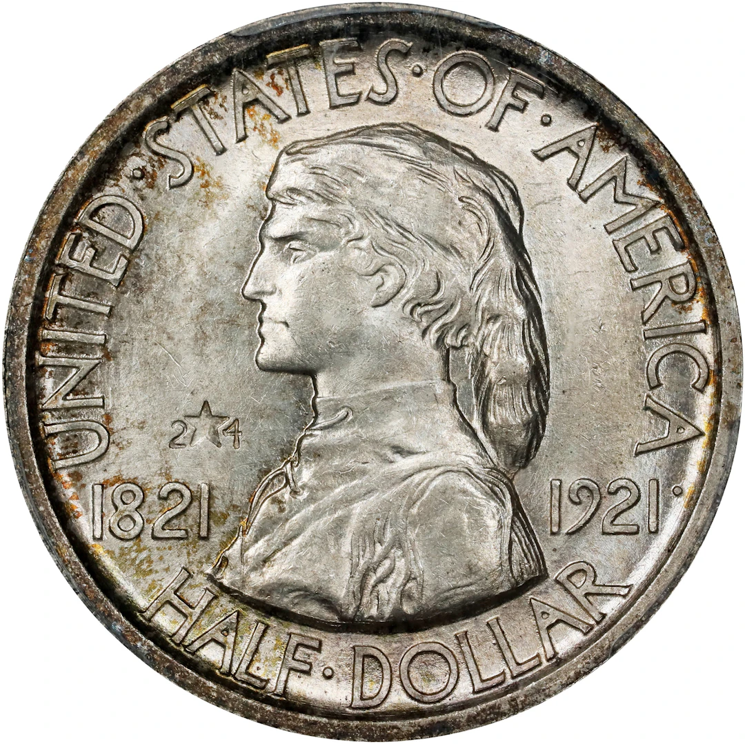 1921 Missouri Centennial. 2x4. MS-64 (PCGS).