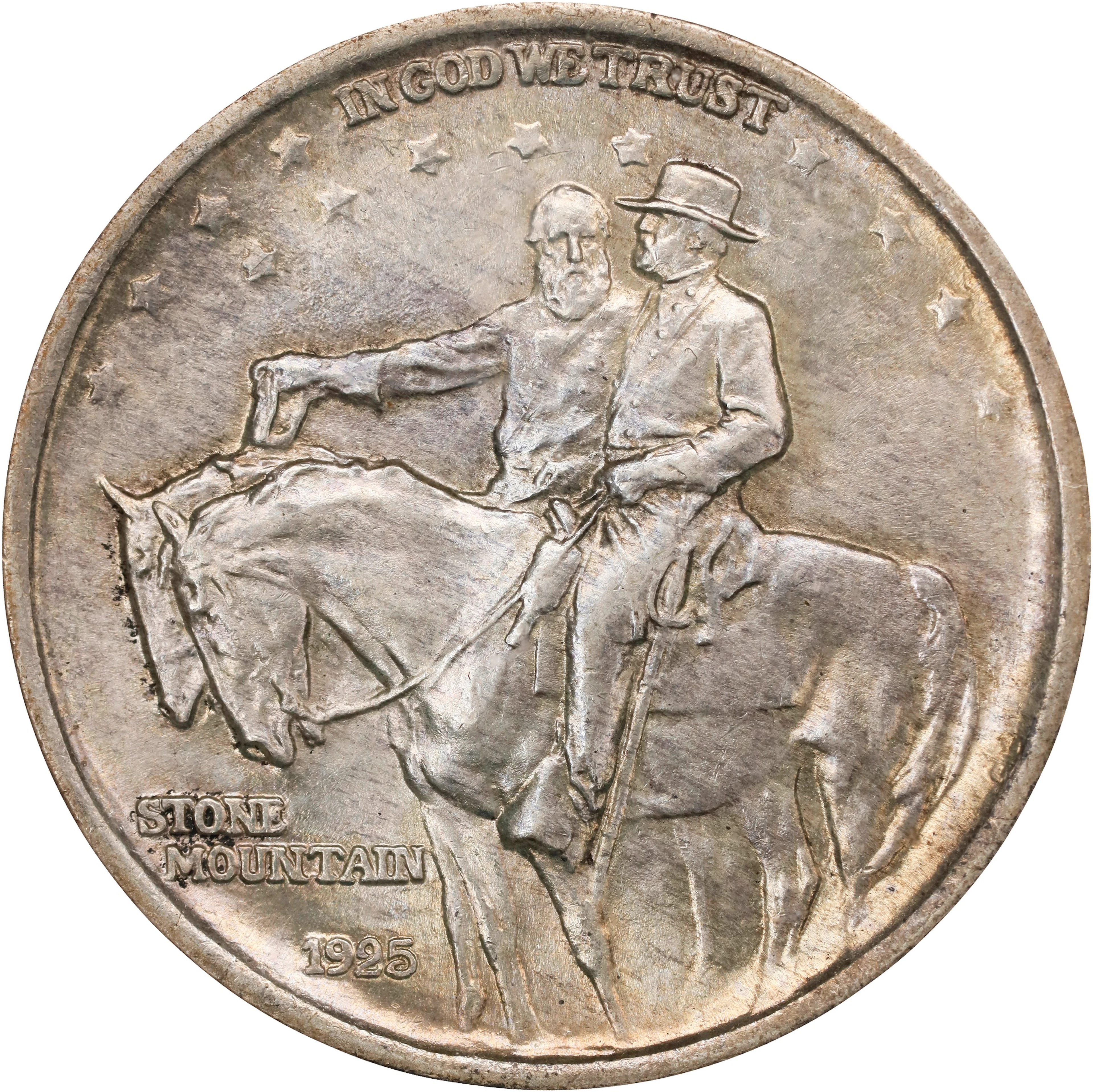 1925 Stone Mountain Memorial. MS-64 (NGC).