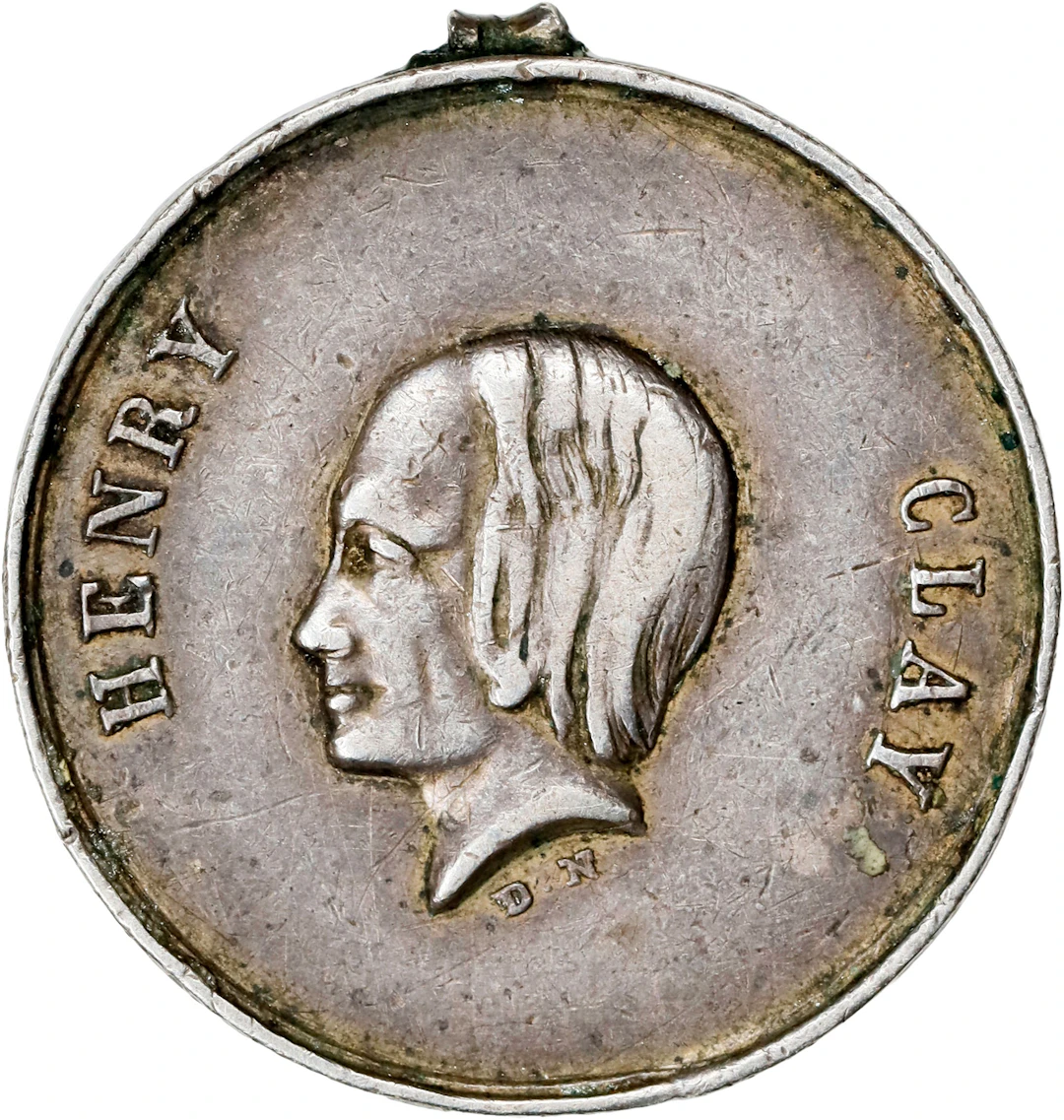 1844 Henry Clay Medal. DeWitt-HC 1844-Unlisted. Silver. Very Fine.