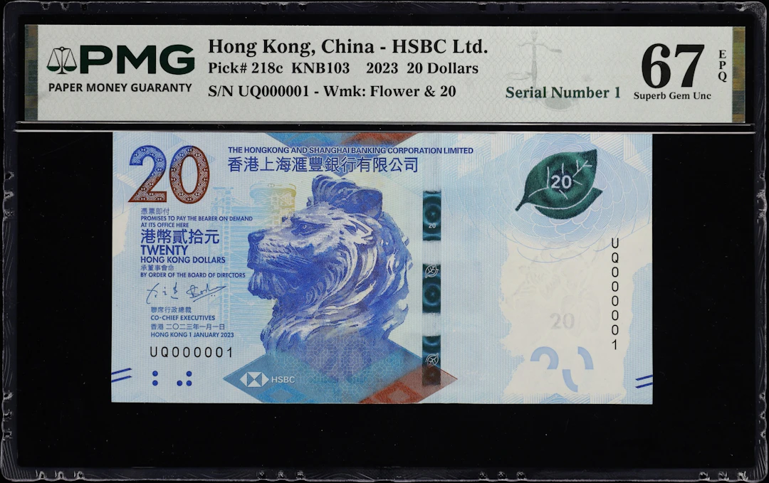 (t) HONG KONG (SAR). Hong Kong & Shanghai Banking Corporation. 20