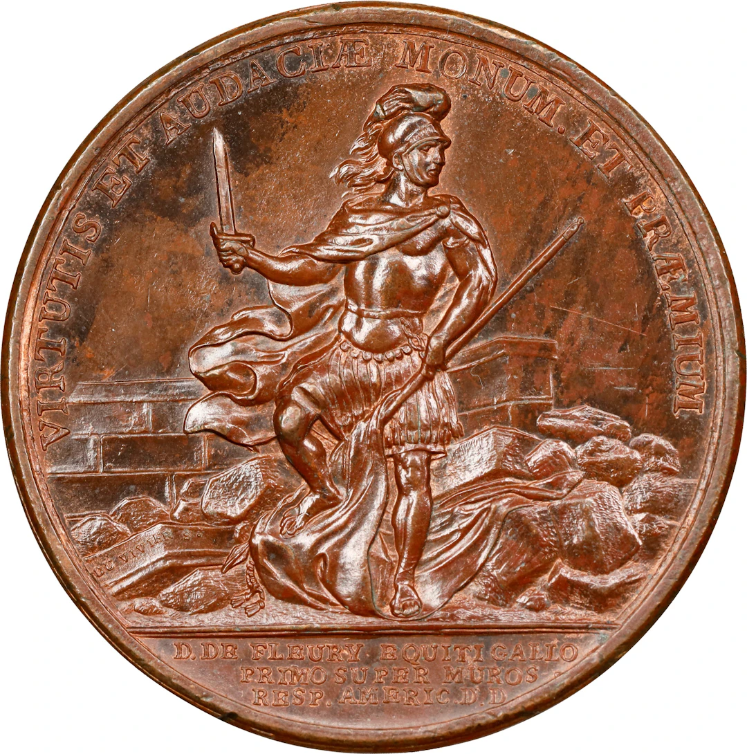 Electrotype Copy 1779 François-Louis Teissèdre de Fleury Assault on