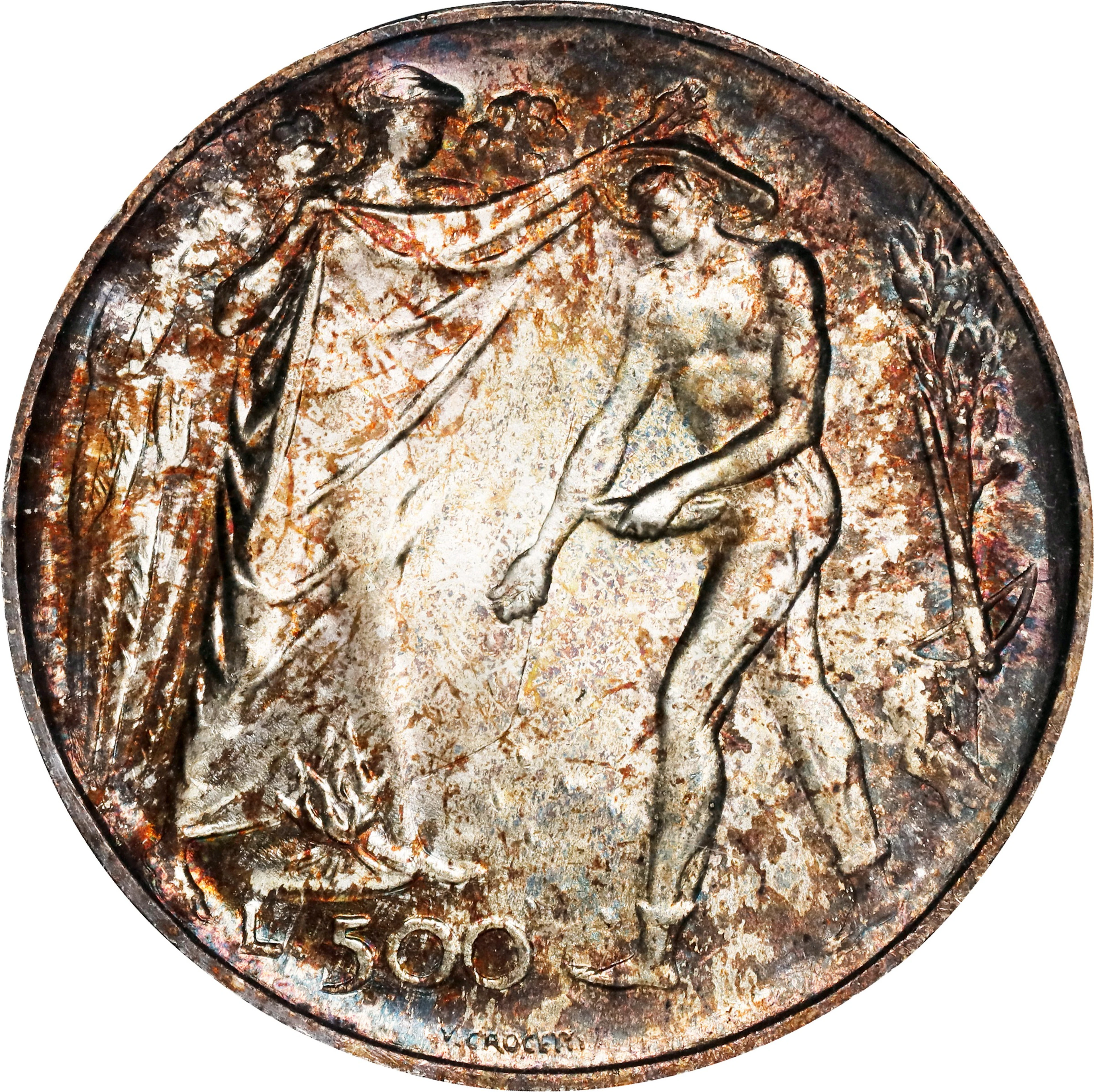 SAN MARINO. 500 Lire, 1976. Rome Mint. PCGS MS-68.