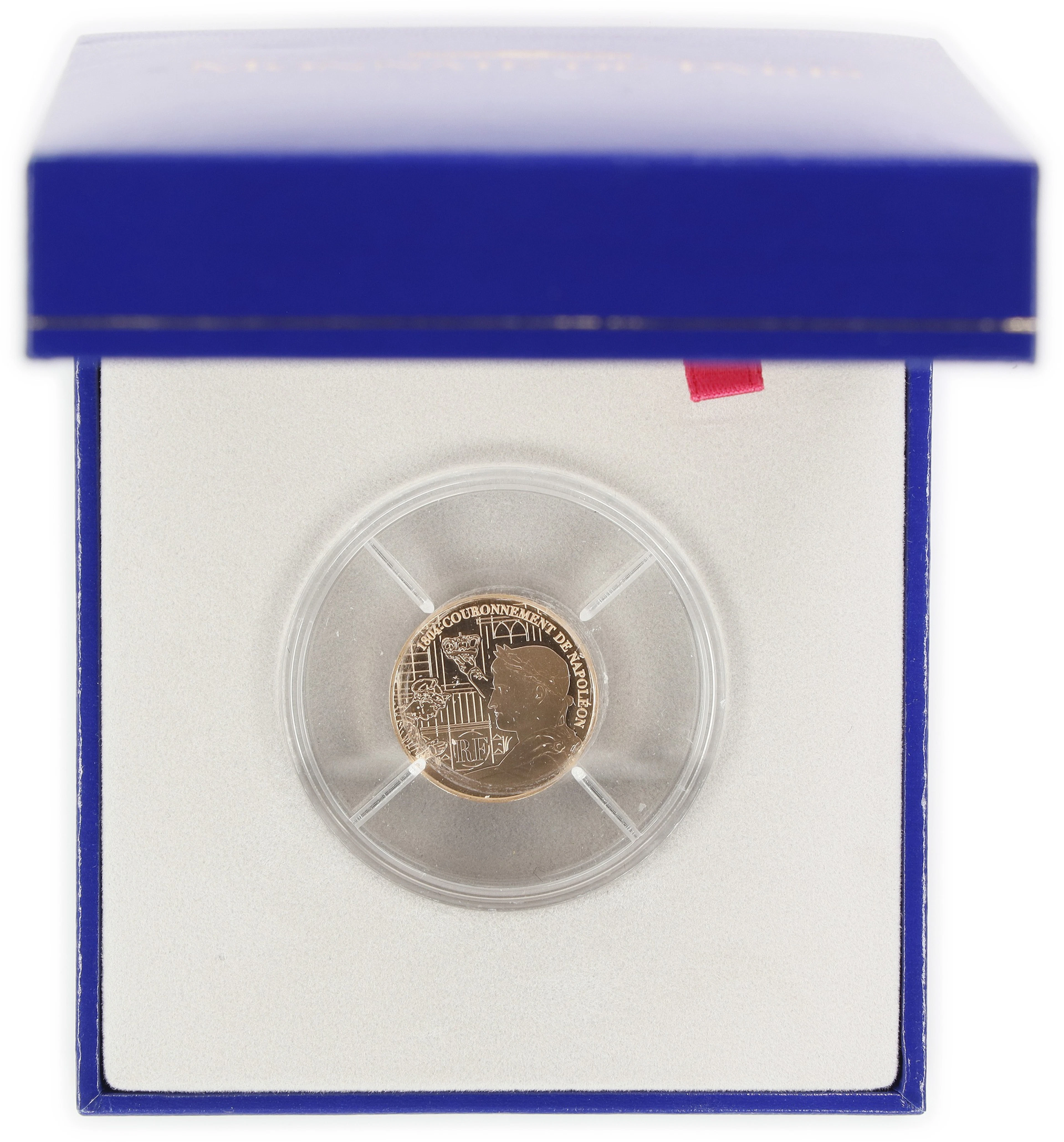 (0.185 oz, 5.754 g AGW). France. 2004 Bicentennial of Napoleon's Coronation