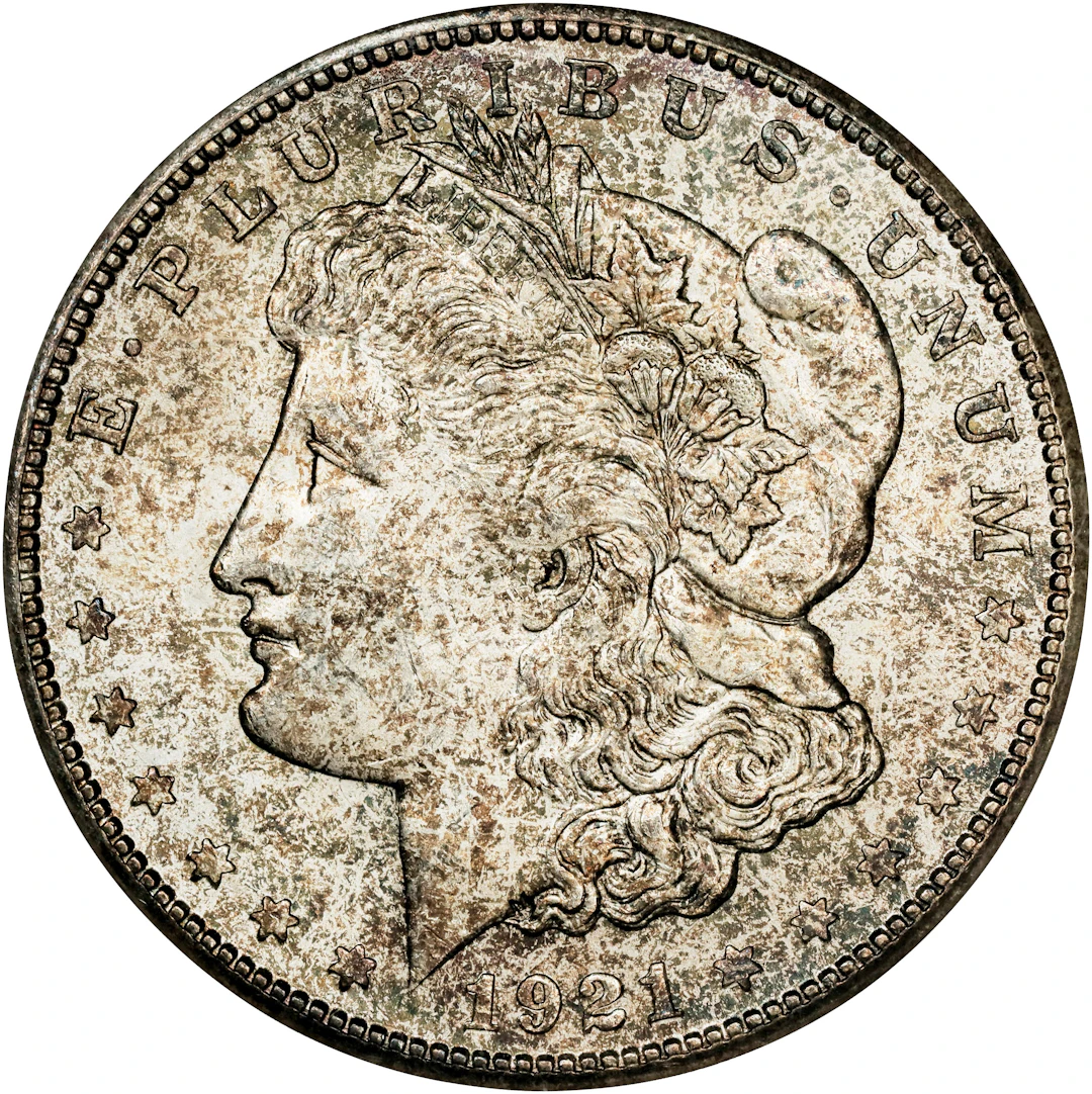 1921-S Morgan Silver Dollar. MS-64 (ANACS). OH.