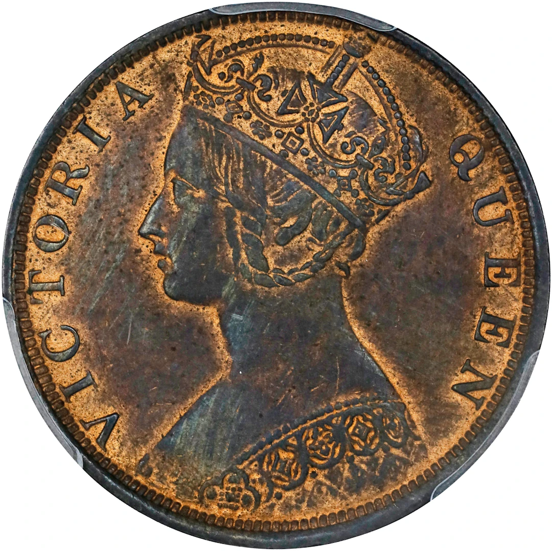 (t) HONG KONG (SAR). Cent, 1901-H. Birmingham (Heaton) Mint. Victoria.