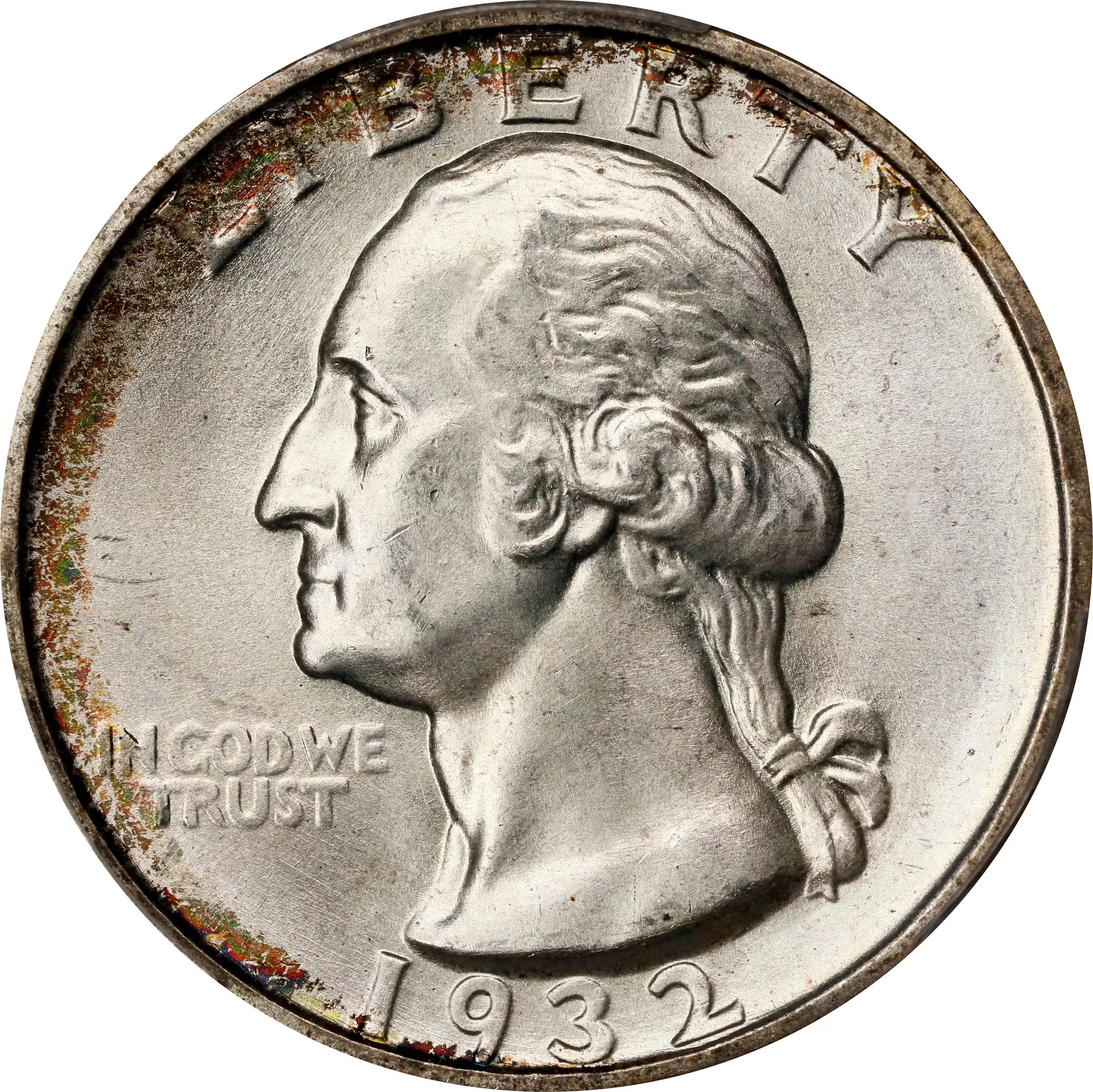 1932-S Washington Quarter. MS-66 (PCGS).