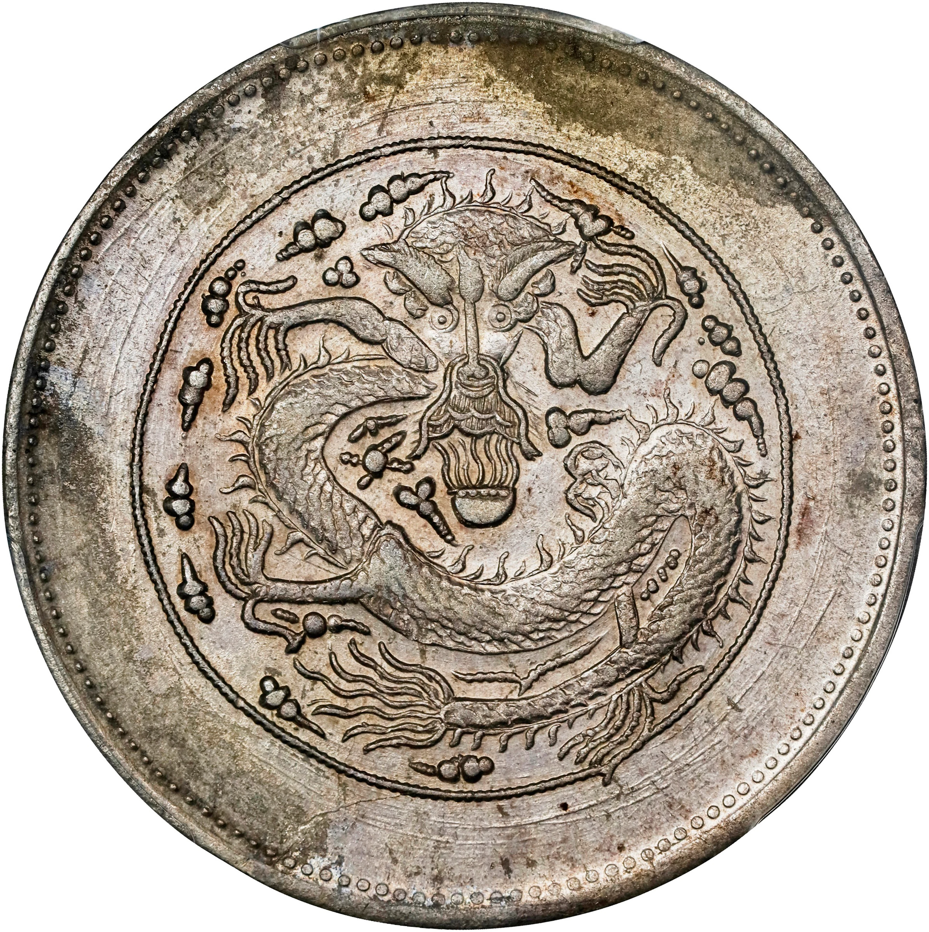 (t) CHINA. Sinkiang. 5 Mace (Miscals), ND (1910). Urumchi (Tihwa)