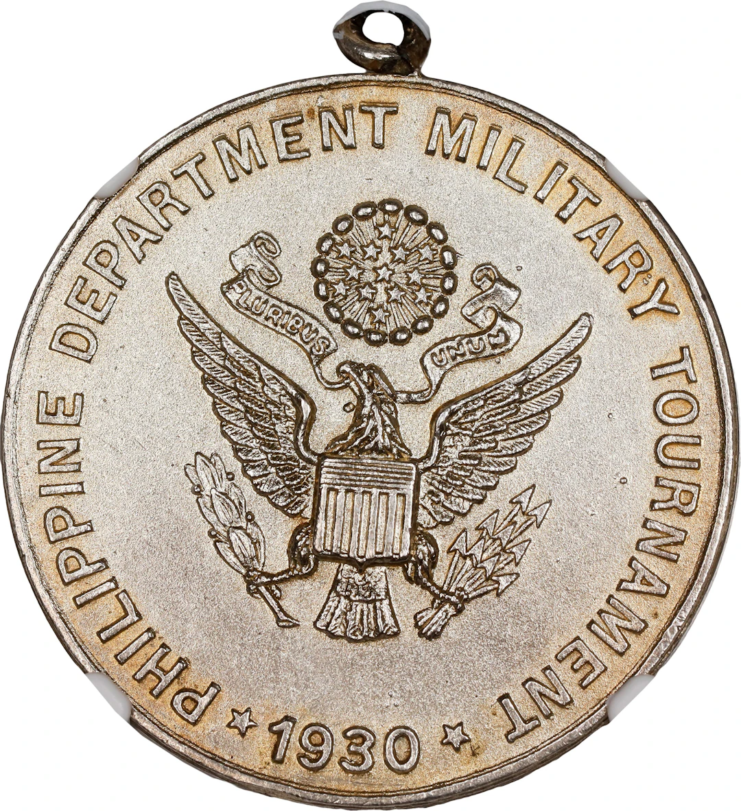 PHILIPPINES. Military Tournament, 1930. NGC MS-64.