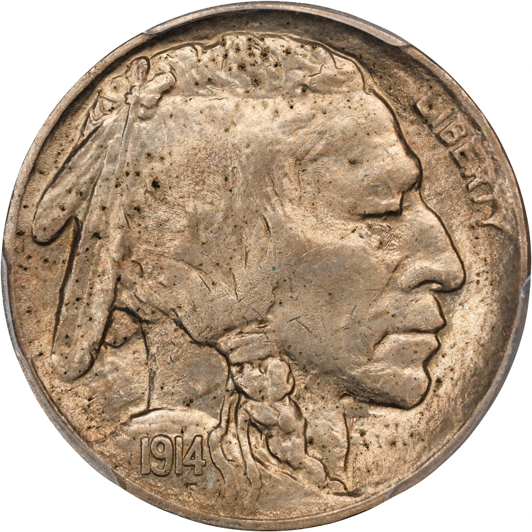 1914 Buffalo Nickel. MS-64 (PCGS).