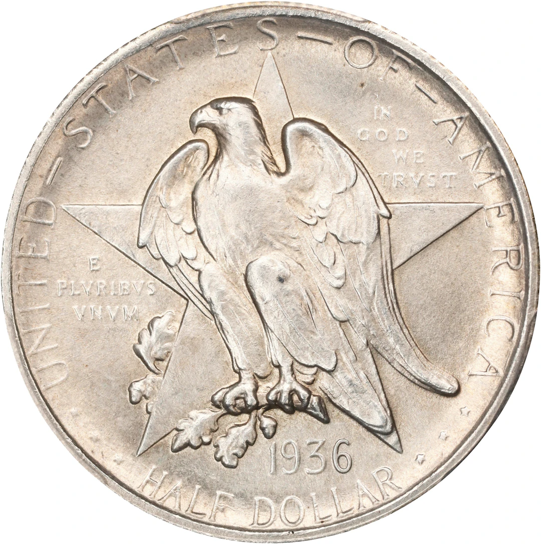 1936 Texas Independence Centennial. MS-65 (PCGS).